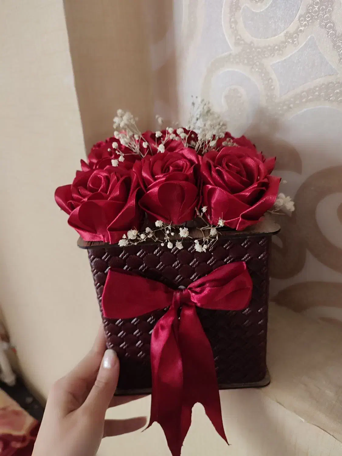 گل ربانی|گل مصنوعی|شیراز, اصلاحنژاد|دیوار