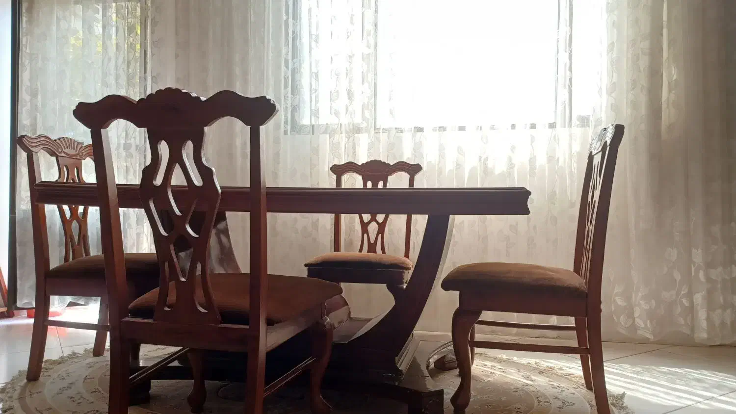 میز ناهار خوری ۴ نفره|میز و صندلی غذاخوری|مشهد, هدایت|دیوار