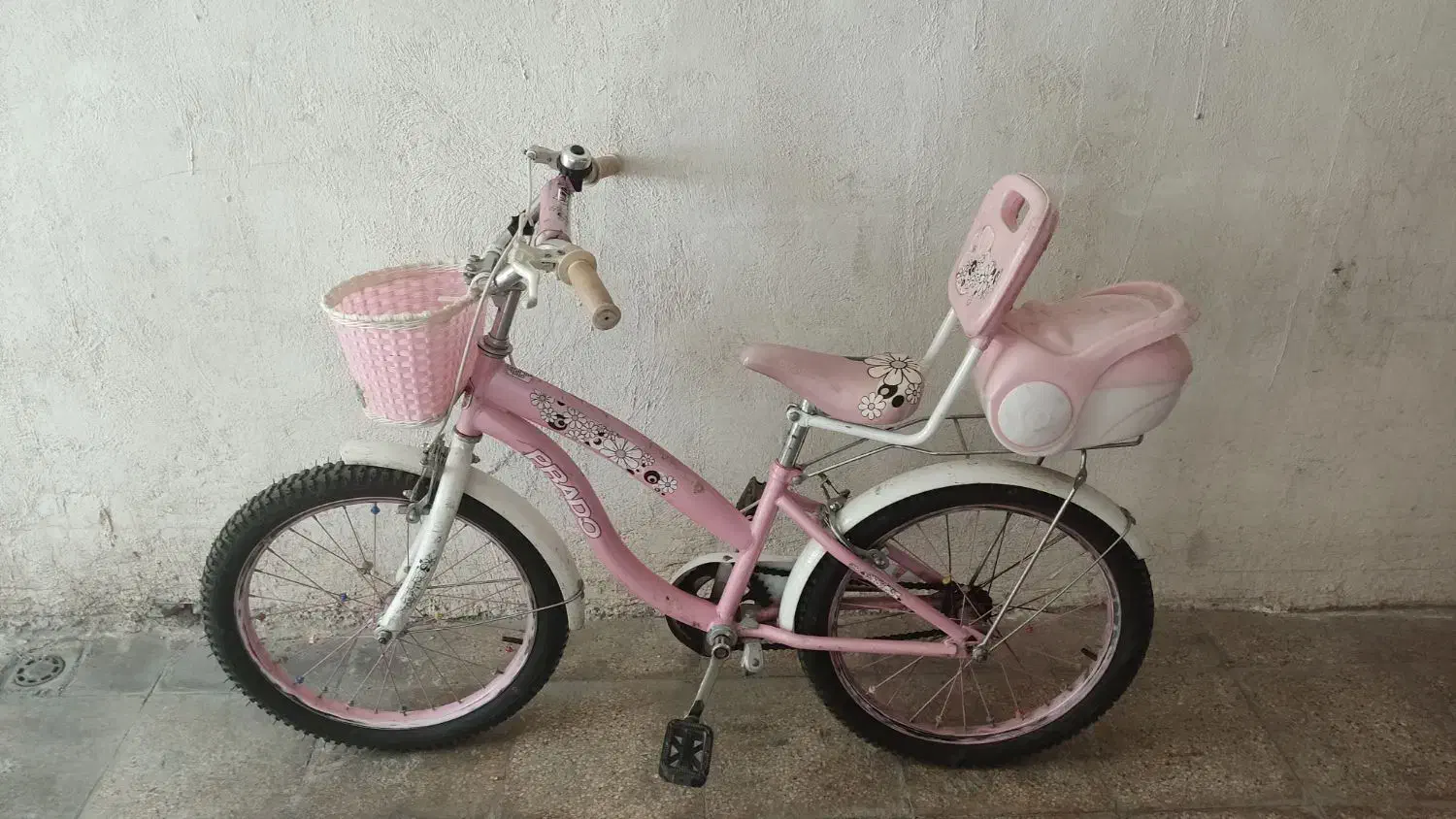 دوچرخه سایز 20  دخترانه|دوچرخه، اسکیت، اسکوتر|پرند, فاز ۵|دیوار