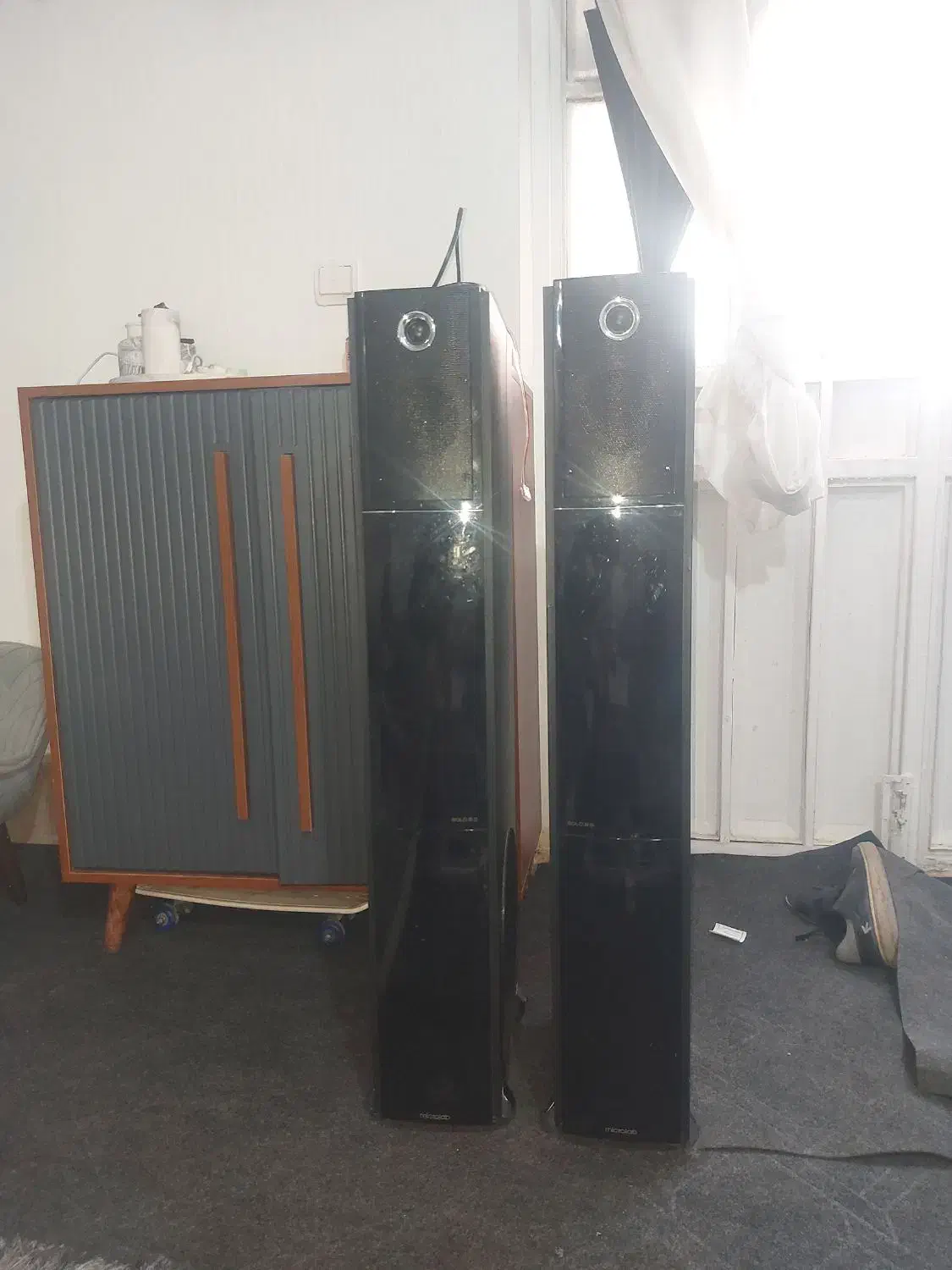 اسپیکر دوقلو میکرولب|سیستم صوتی خانگی|شیراز, شاه قلی بیگی|دیوار