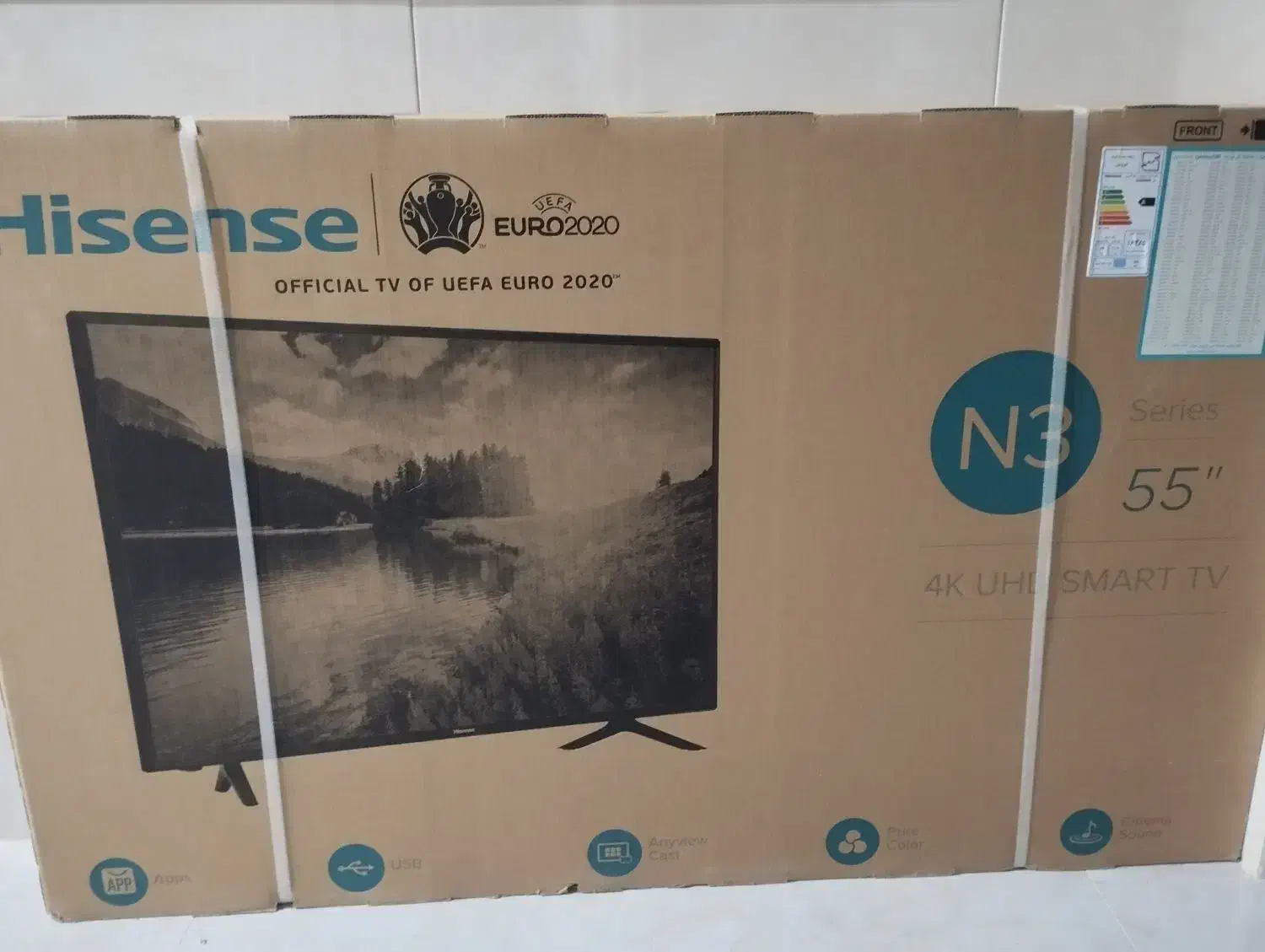 ال ای دی 55اینچ|تلویزیون و پروژکتور|آران و بیدگل, |دیوار