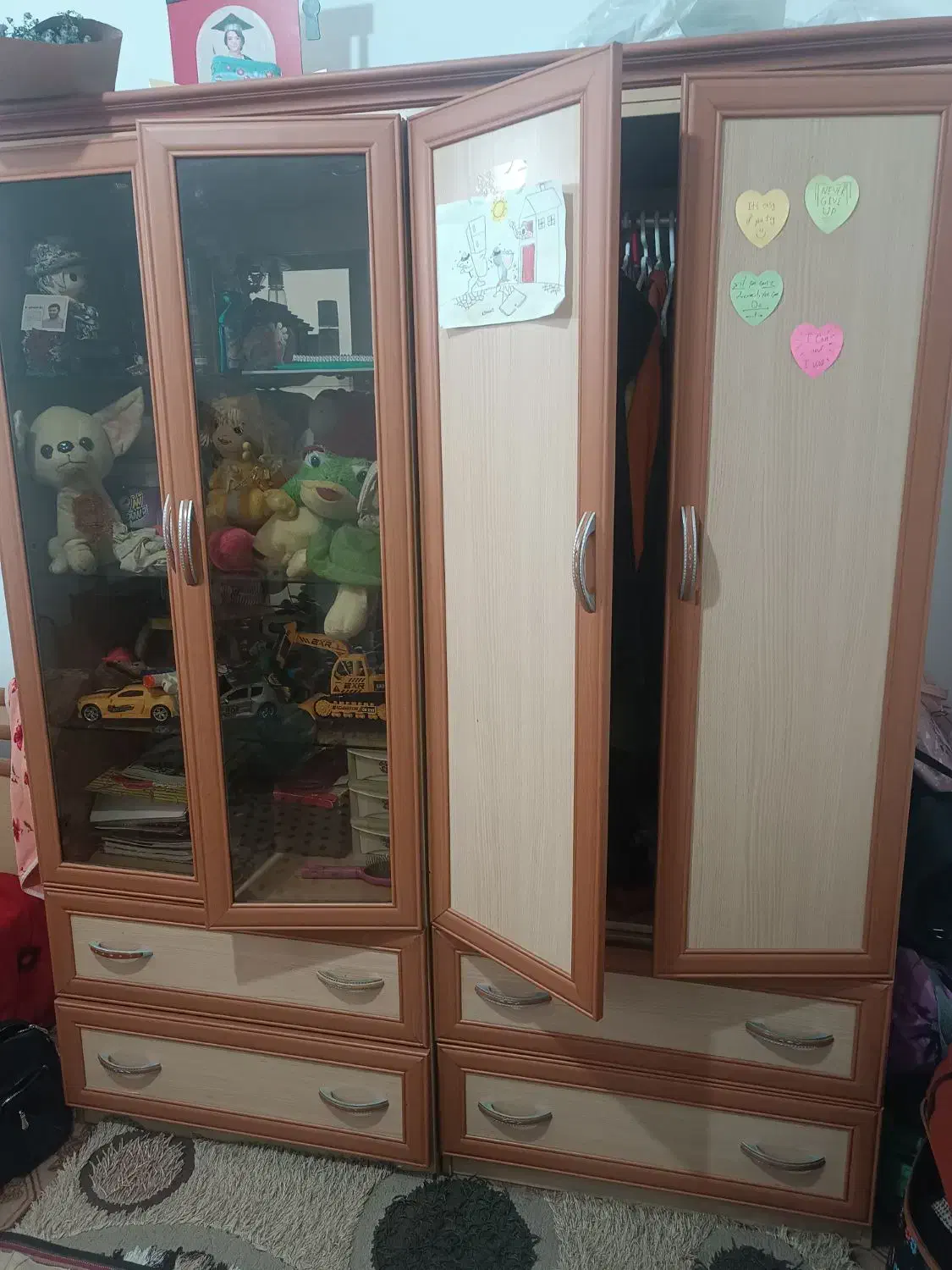 کمد|جاکفشی، کمد، دراور|جهرم, |دیوار