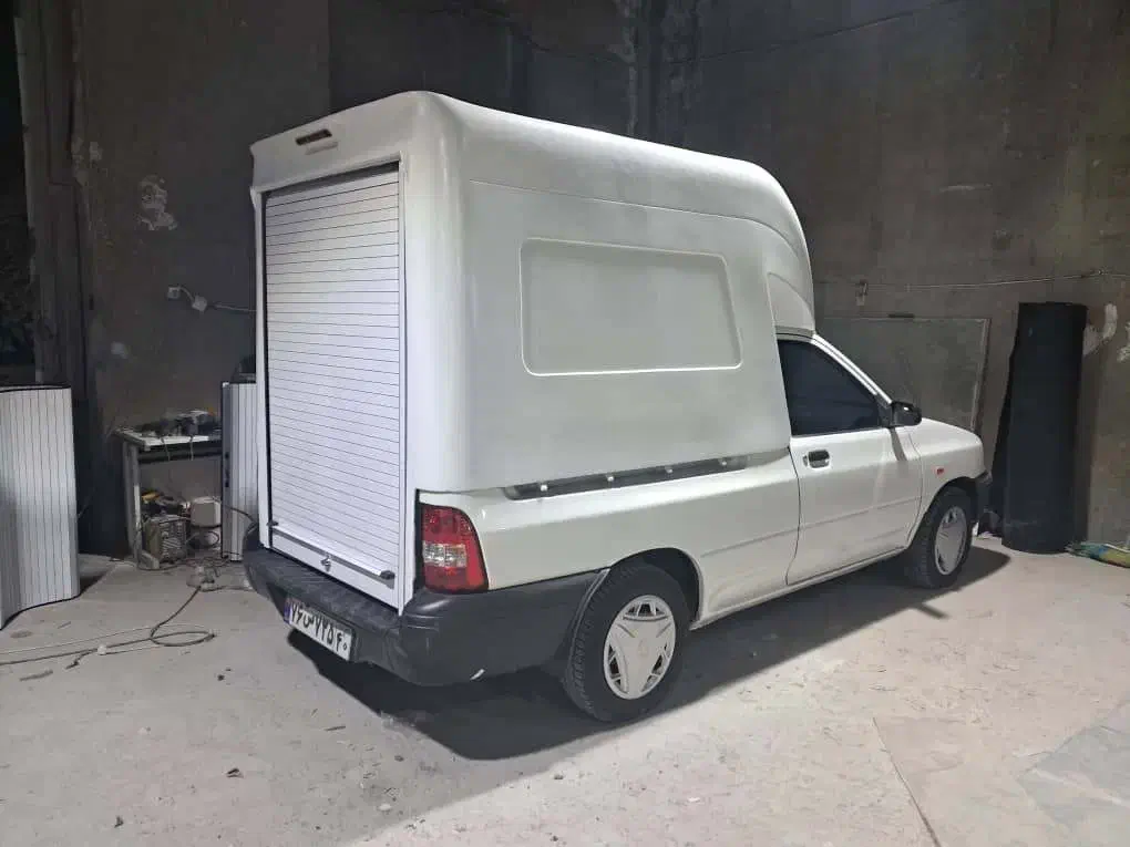 کابین پراید اتاق فایبرگلاس مسقف وانت باربند سبک|قطعات یدکی و لوازم جانبی|ری, علایین|دیوار