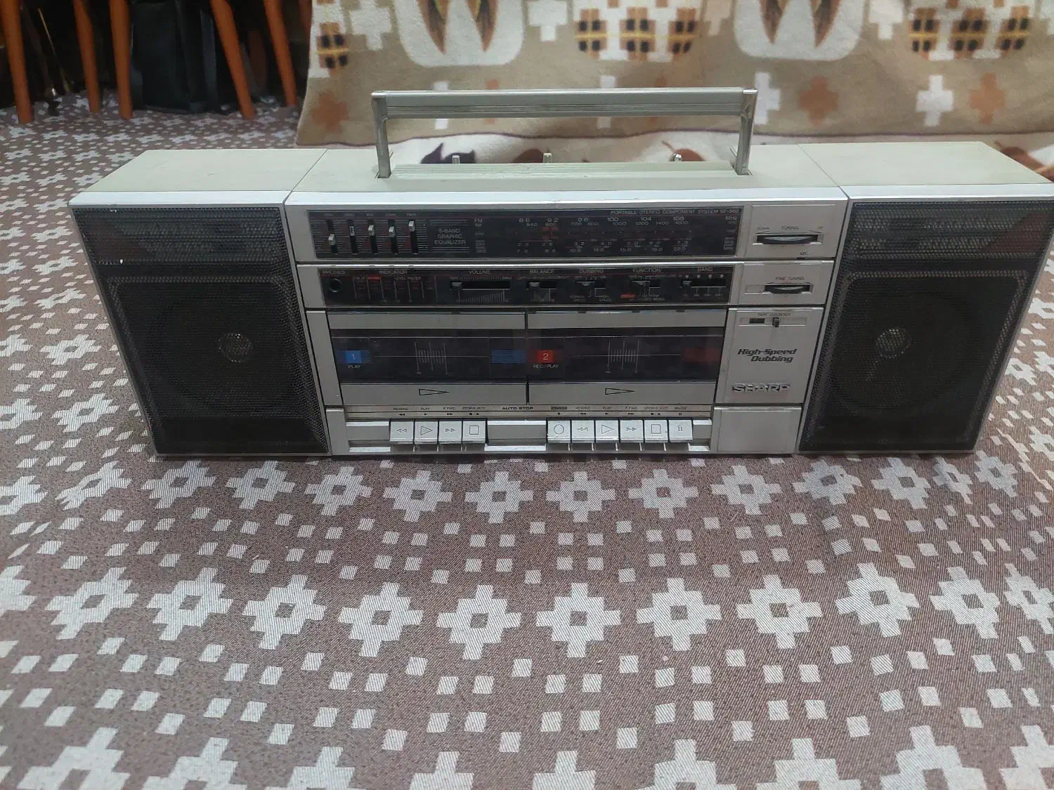 ضبط کاست شارپ|سیستم صوتی خانگی|تهران, ائمه اطهار|دیوار