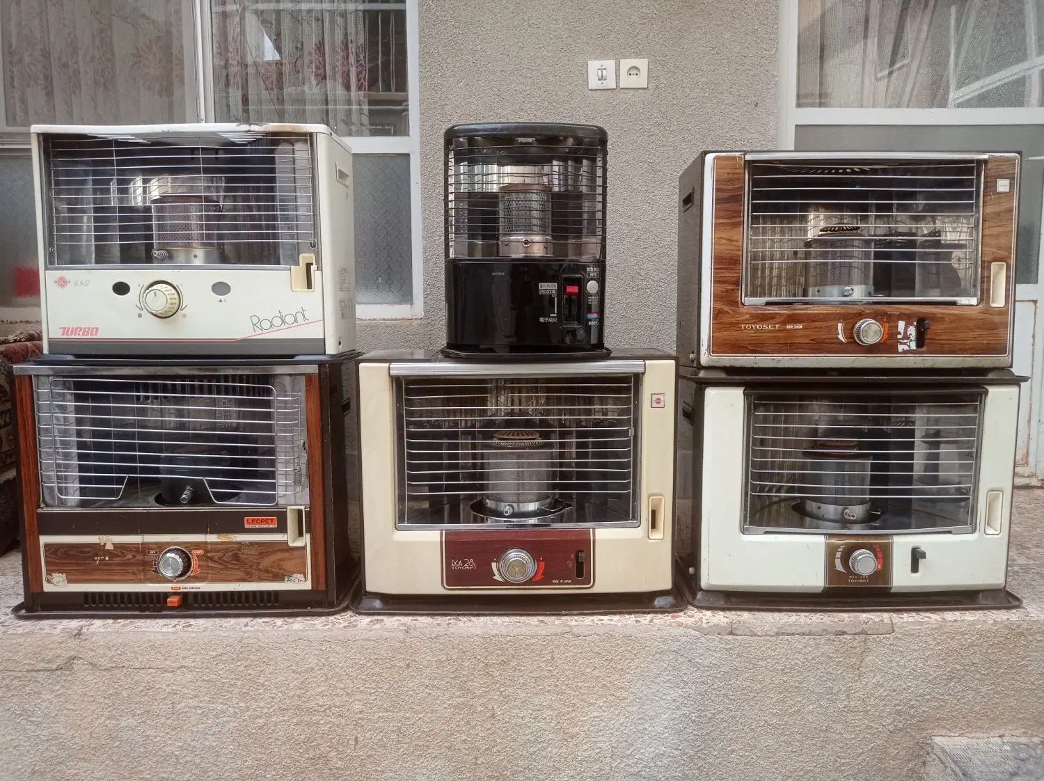 بخاری (چراغ) تیوست نفتی ژاپن وبرقی گازی وبرقی نفتی|بخاری، هیتر، شومینه|شاهرود, |دیوار