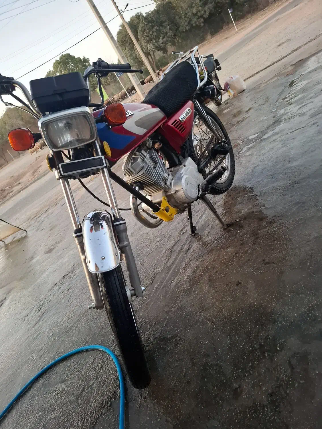 موتور150cc مزایده|موتورسیکلت|کرمانشاه, |دیوار