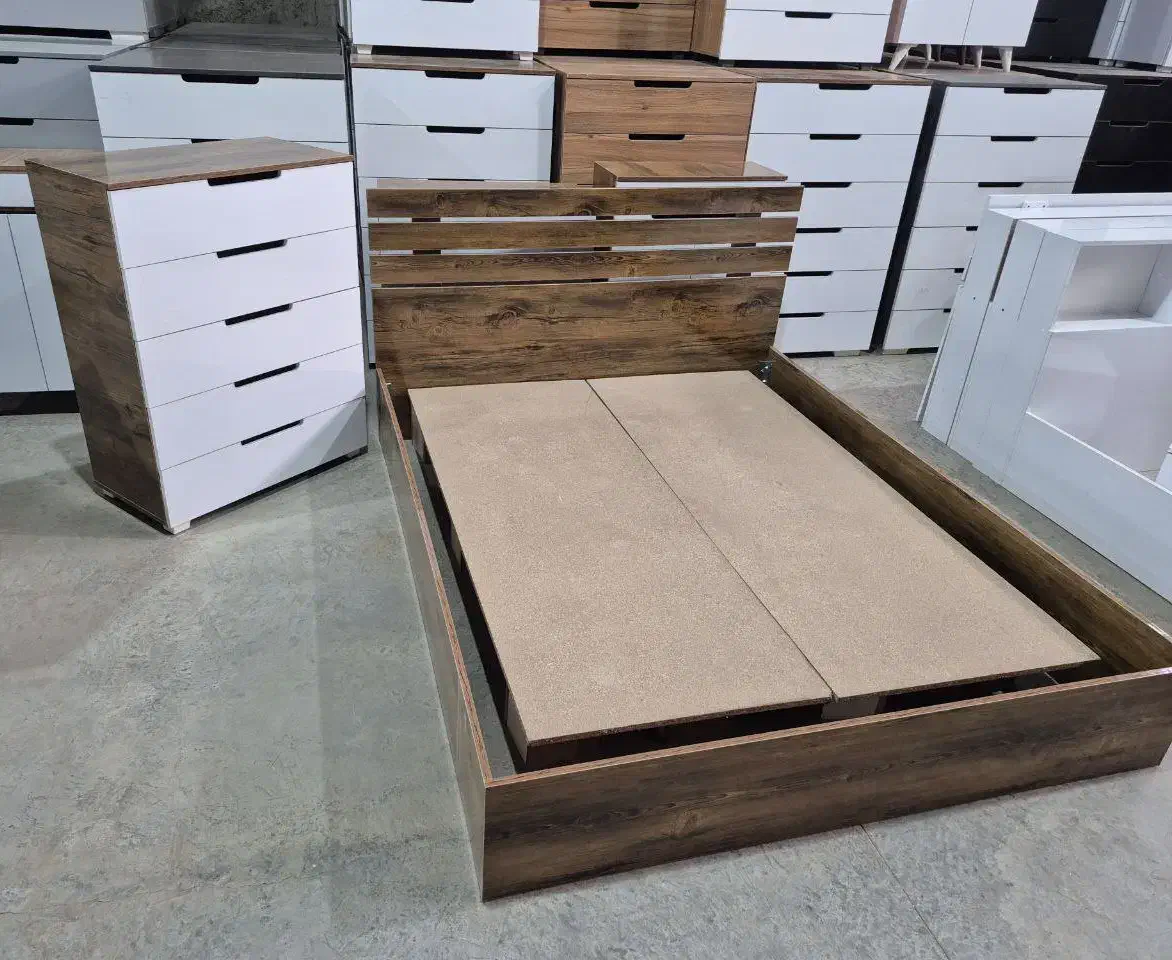 تخت ساده مدل نرده ای همراه با دراور کد2|تخت و سرویس خواب|مشهد, هفده شهریور|دیوار