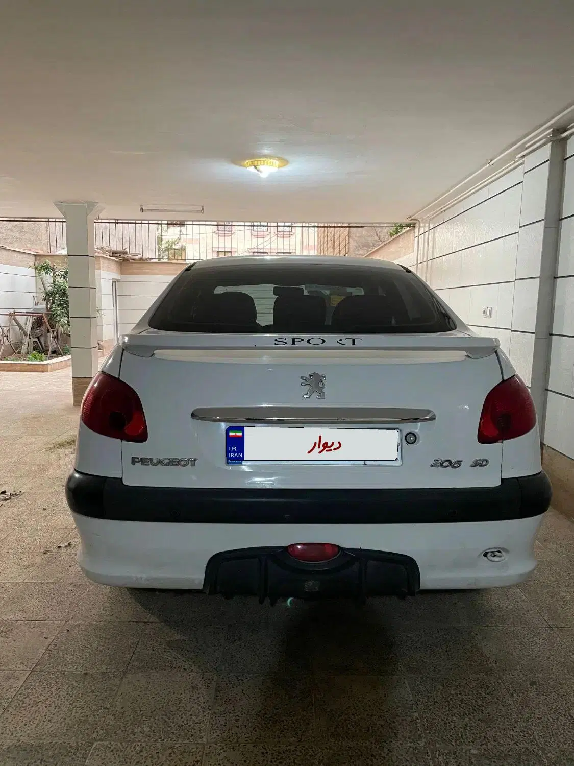 ماشین 206sd v8|خودرو سواری و وانت|اقبالیه, |دیوار