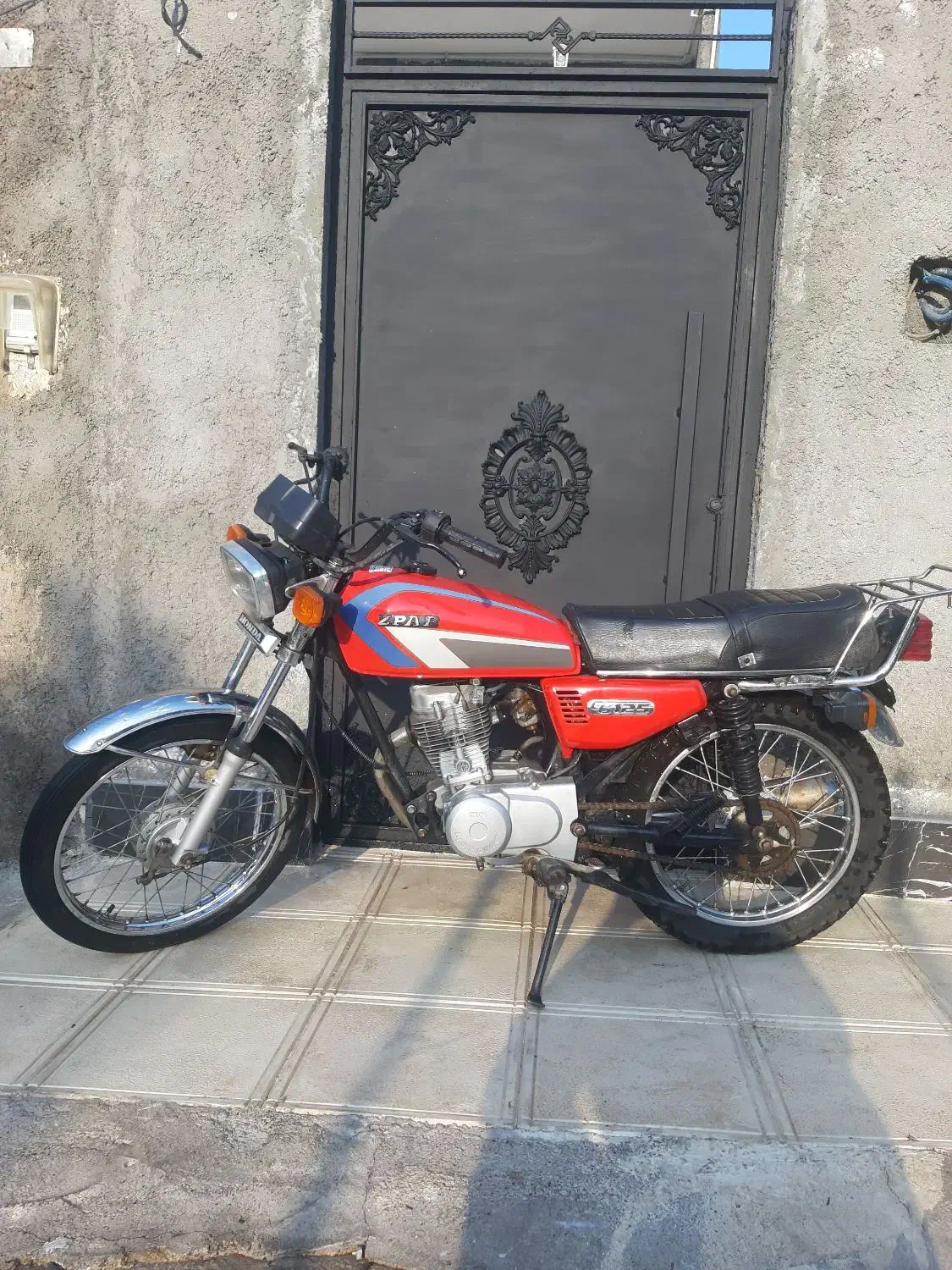 موتور هوندا مزایده|موتورسیکلت|منجیل, |دیوار