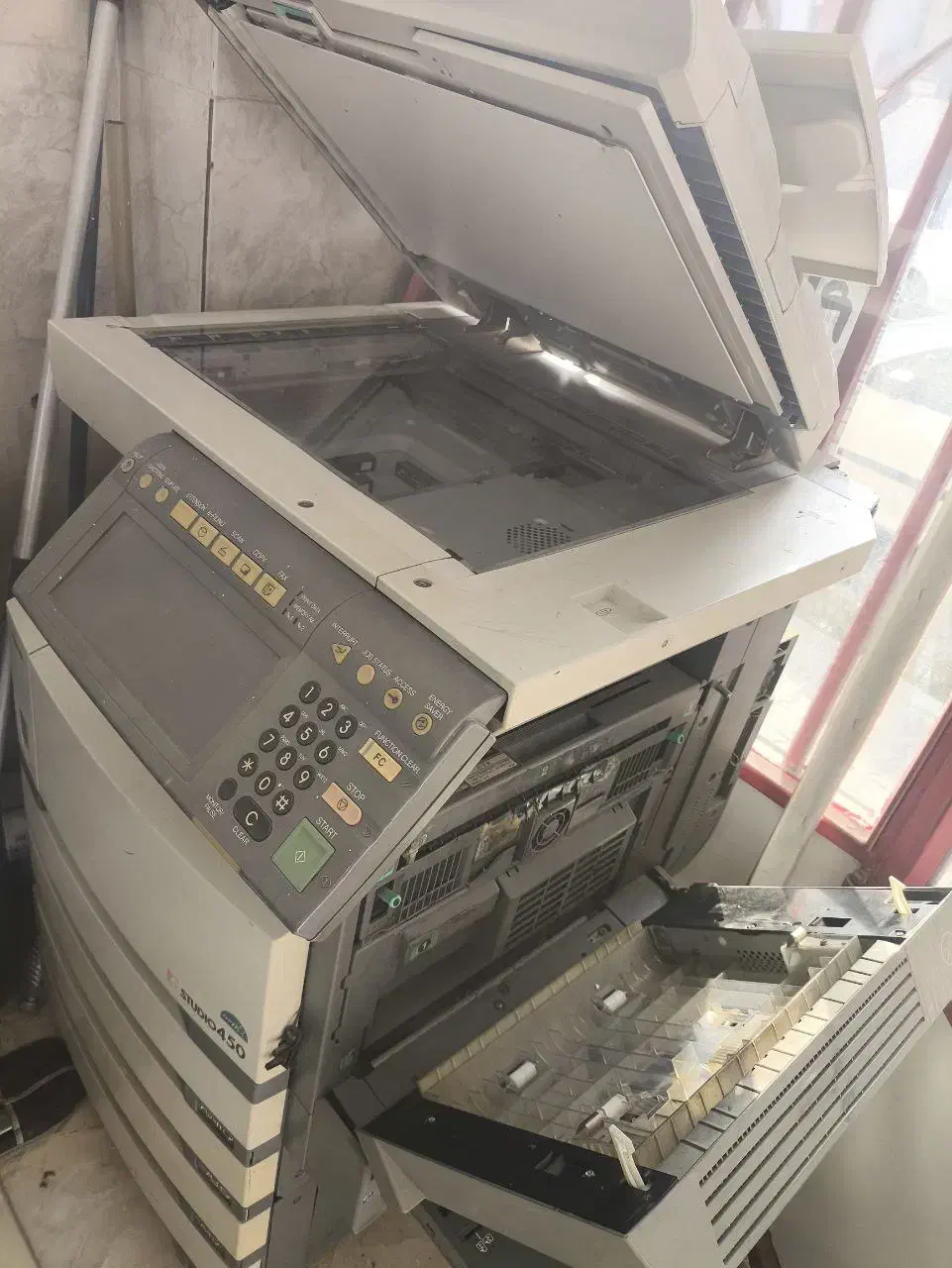 دستگاه کپی و پرینتر توشیبا 452|پرینتر، اسکنر، کپی، فکس|گرگان, |دیوار