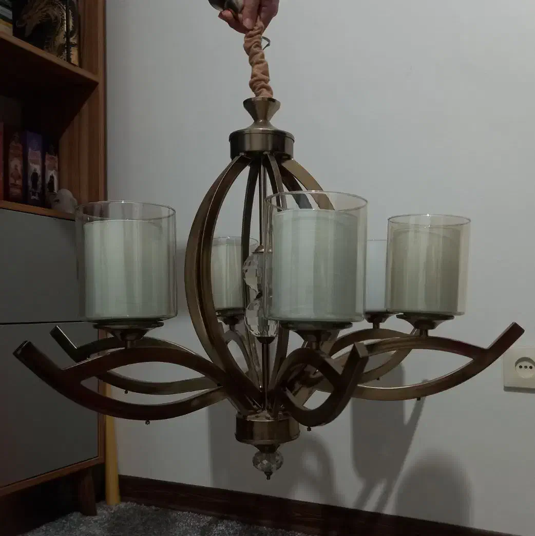 لوستر ۶ شاخه|لوستر و چراغ آویز|کرج, کرج نو|دیوار