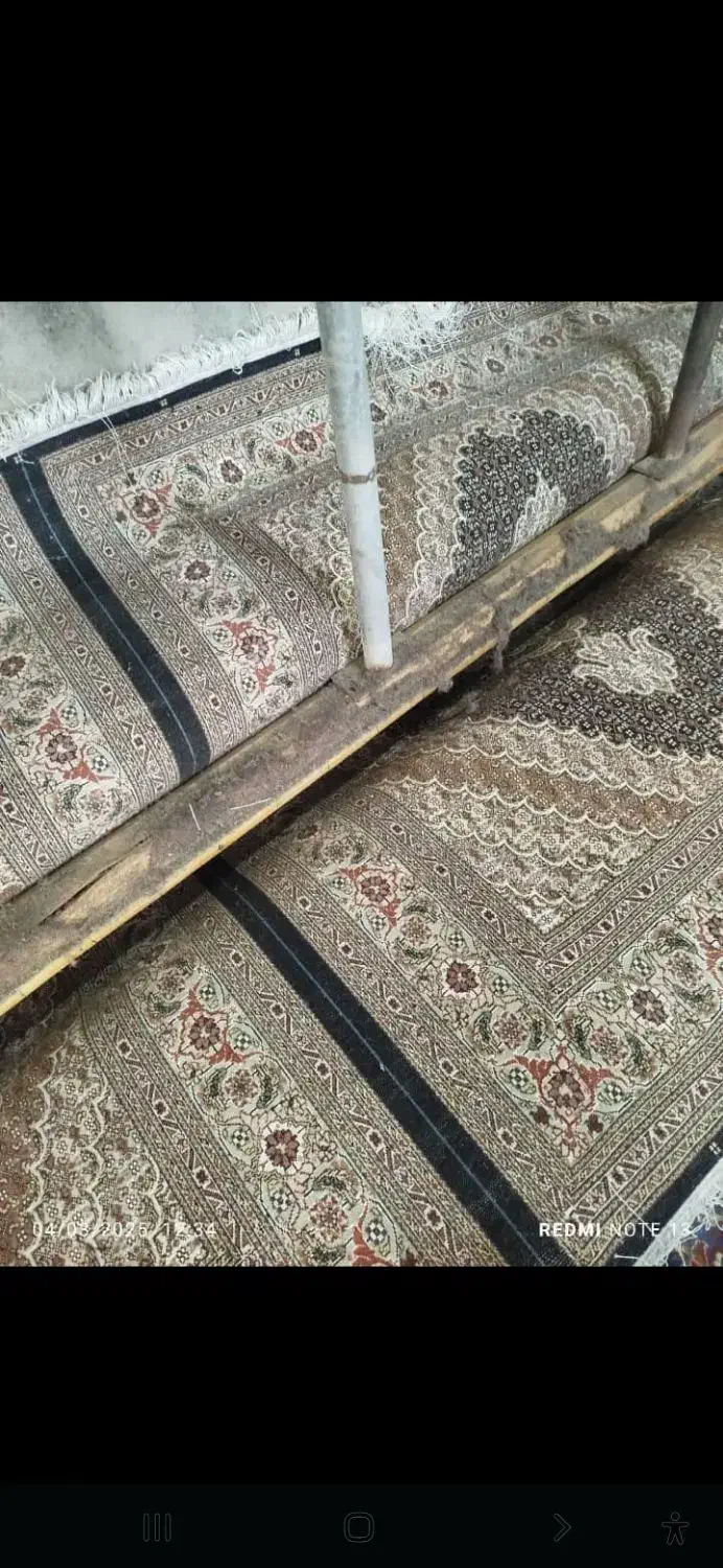 ریز ماهی چهل رج جفت اندازه ۲ در ۳|فرش|خوی, |دیوار