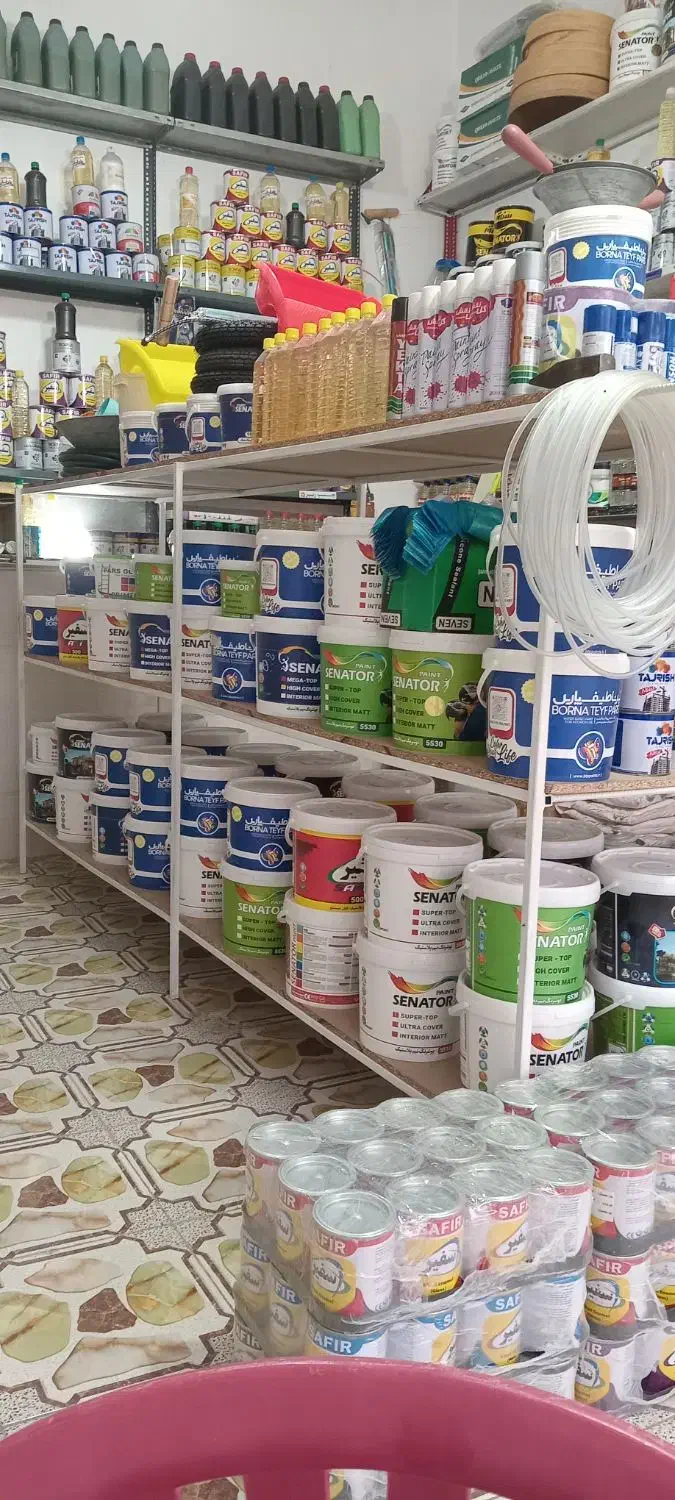 فروش انواع رنگهای روغنی وپلاستیکی|مصالح و تجهیزات ساختمان|ماهنشان, |دیوار