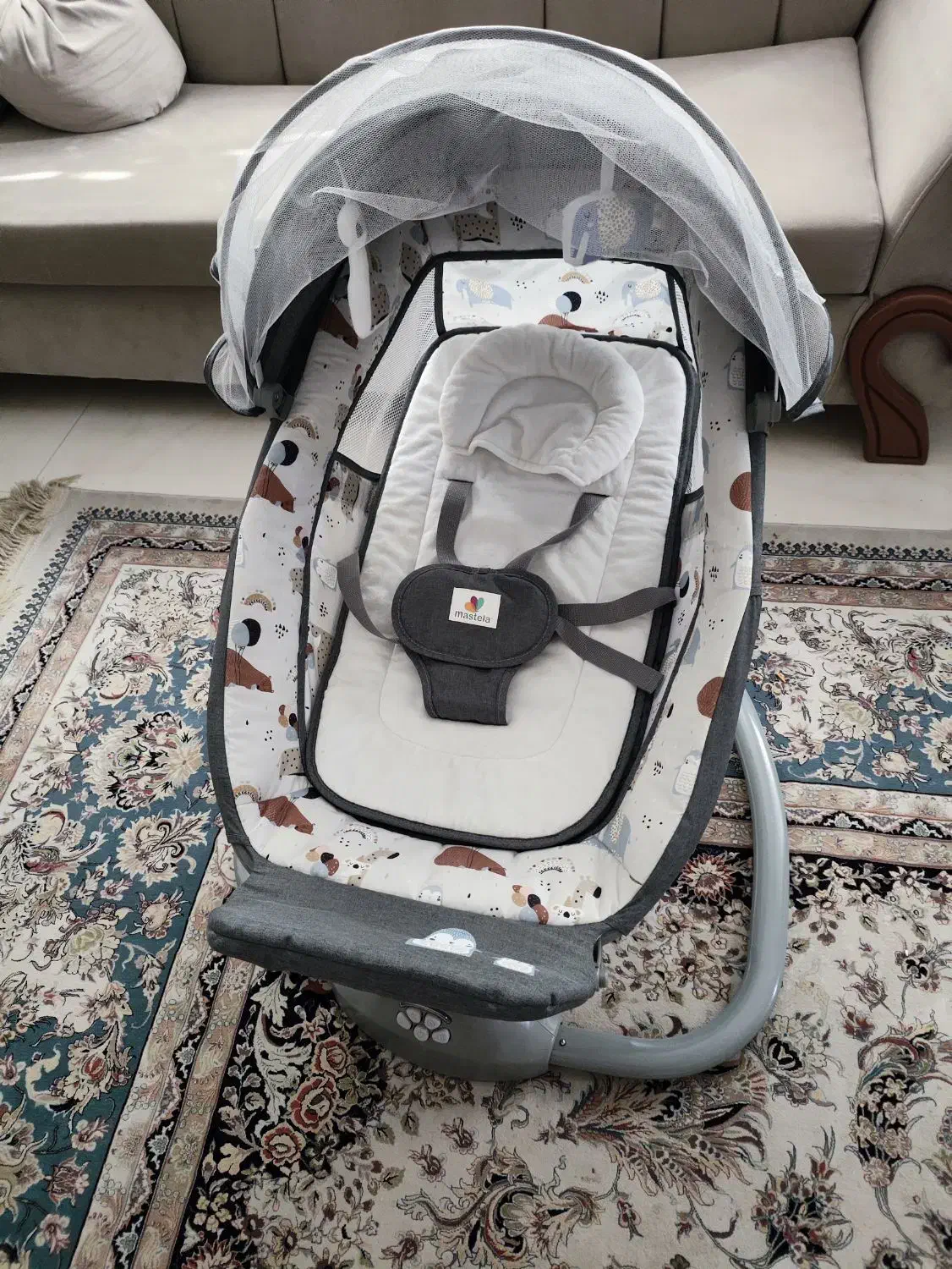 گهواره برقی ماستلا مدل Mastela 3in1 New Collection|تخت و صندلی بچه|شیراز, فرهنگ شهر|دیوار