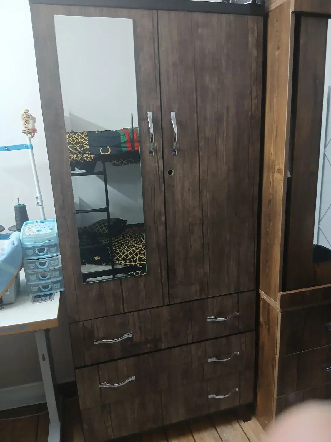 کمد لباس و دراور کشوی|جاکفشی، کمد، دراور|پیشوا, |دیوار