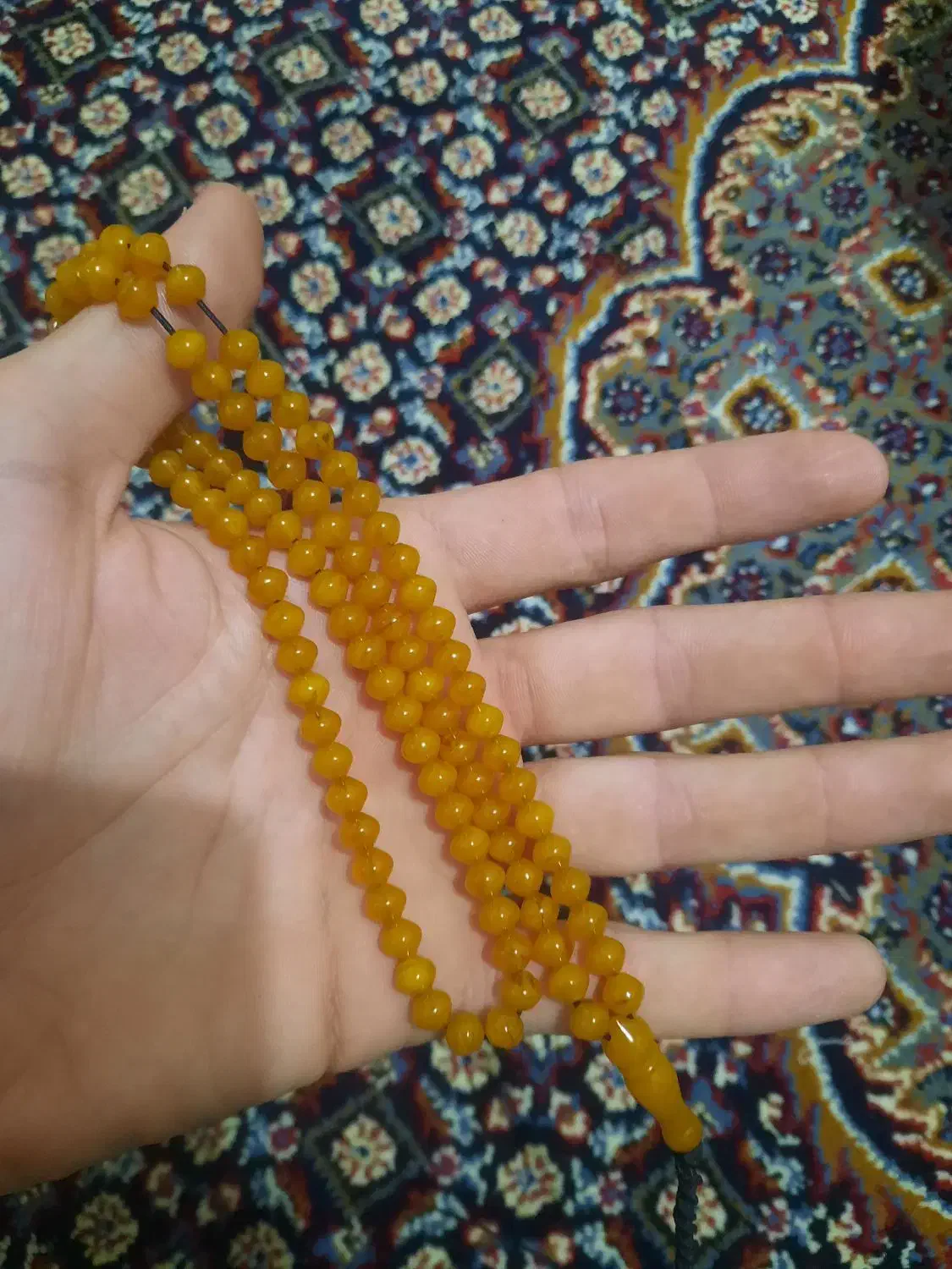 تسبیح کهربا|کلکسیون اشیاء عتیقه|اسلام‌‌آباد غرب, |دیوار