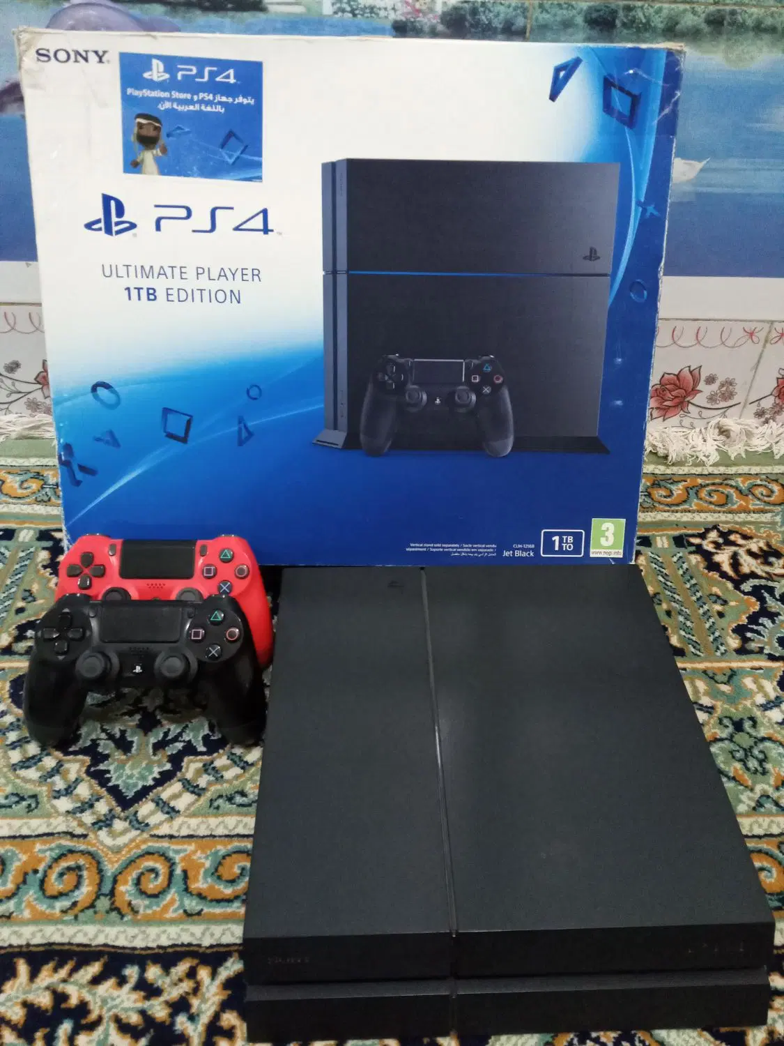 ps4 فت 1TB|کنسول، بازی ویدئویی و آنلاین|درگزین, |دیوار