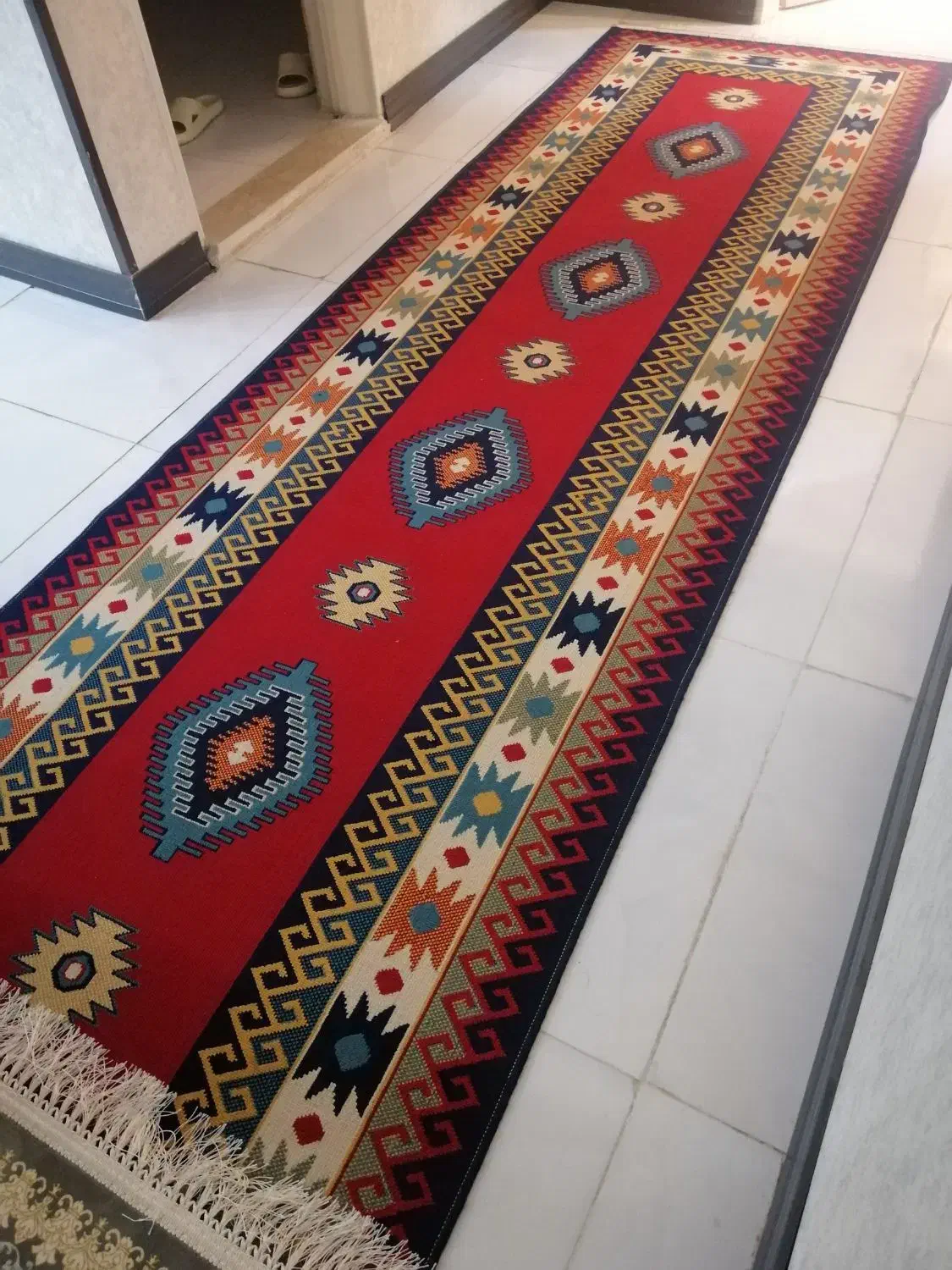 کناره فرش|فرش|شیراز, میانرود|دیوار