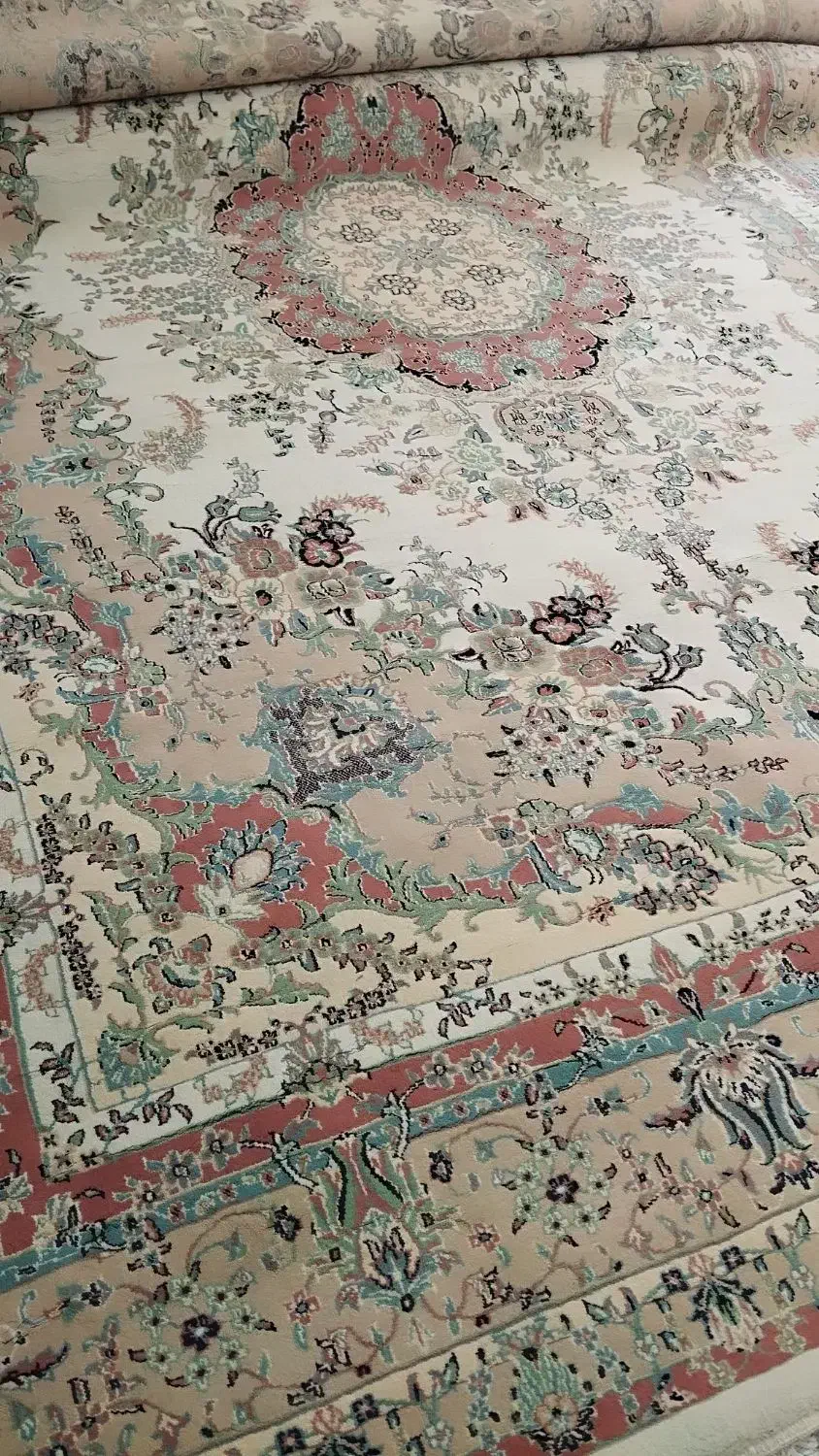 ۲ تخته قالی ۹ متری جفت در حد نو|فرش|بجنورد, |دیوار