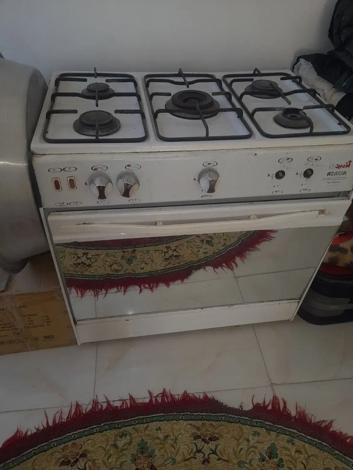 گاز ۵شعله|اجاق گاز و لوازم برقی پخت‌وپز|نهاوند, |دیوار