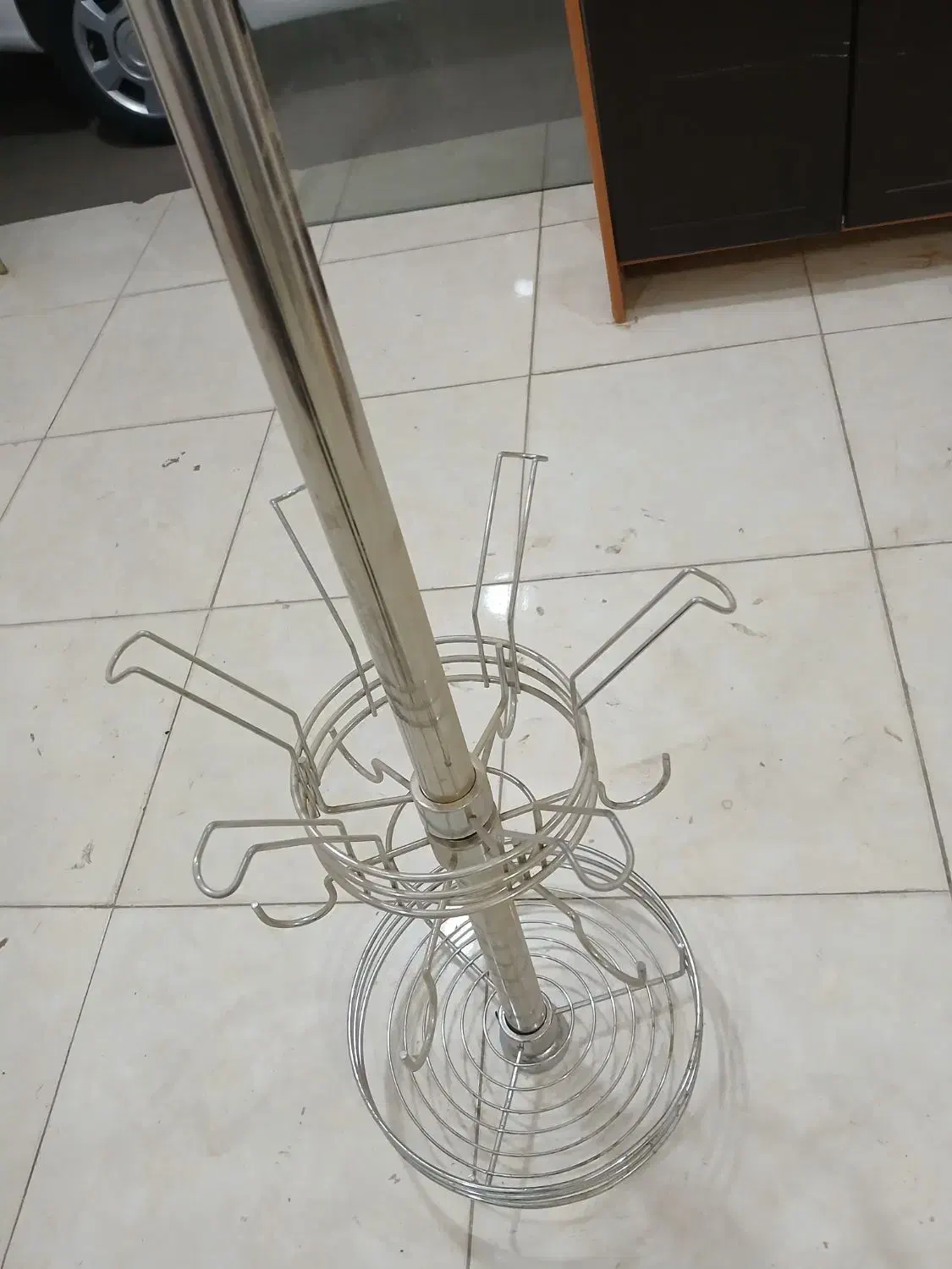 سبد کافی بار گردون استیل|آب‌چکان و نظم‌دهنده ظروف|اصفهان, کوجان|دیوار