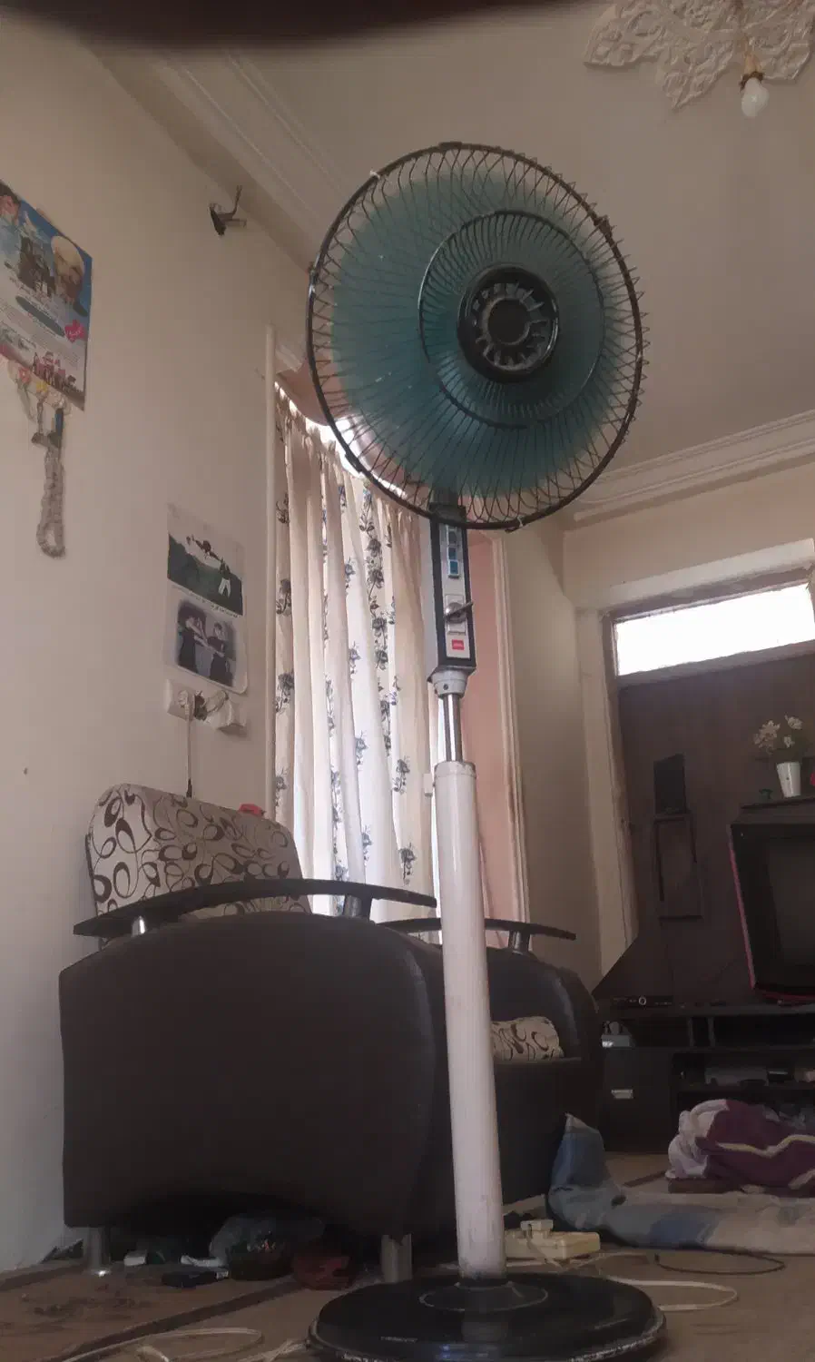 پنکه ایستاده ژاپنی اصلTOSHIBA|پنکه و تصفیهکنندهٔ هوا|گرگان, |دیوار