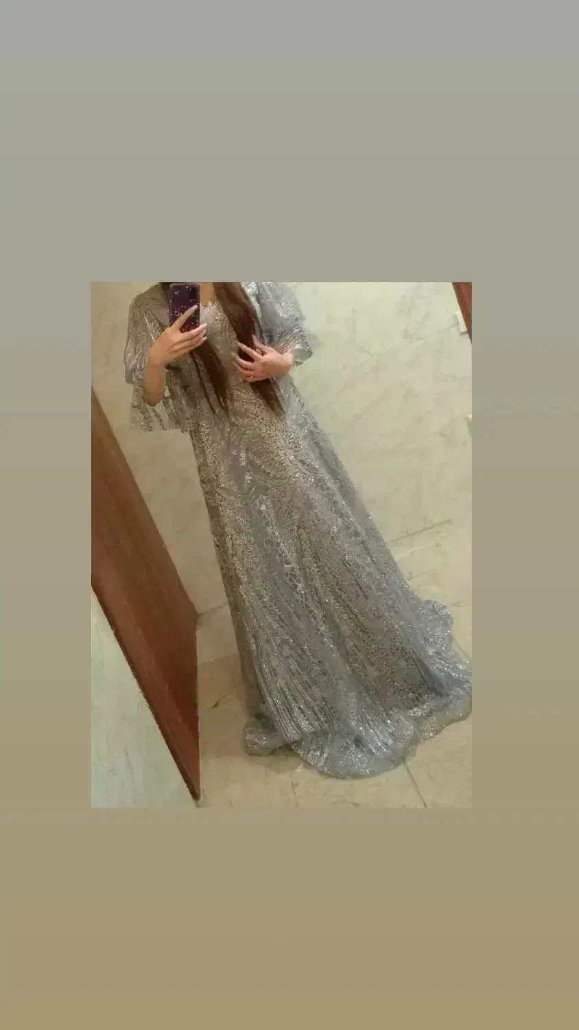 لباس‌ آبی مجلسی خوشرنگ|لباس|آمل, |دیوار