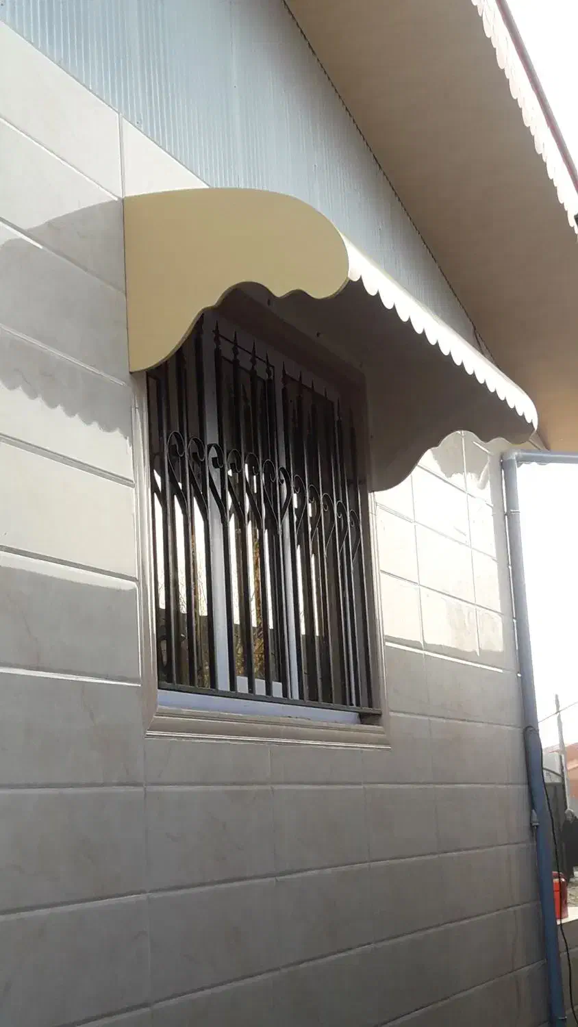 سایبان بارانگیرفایبرگلاس|خدمات پیشه و مهارت|رشت, حومه رشت|دیوار