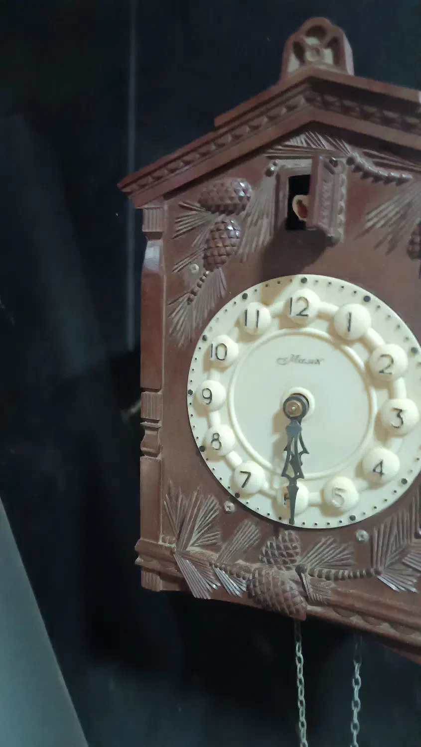 ساعت کوکو قدیمی|کلکسیون اشیاء عتیقه|تهران, چوب تراش|دیوار