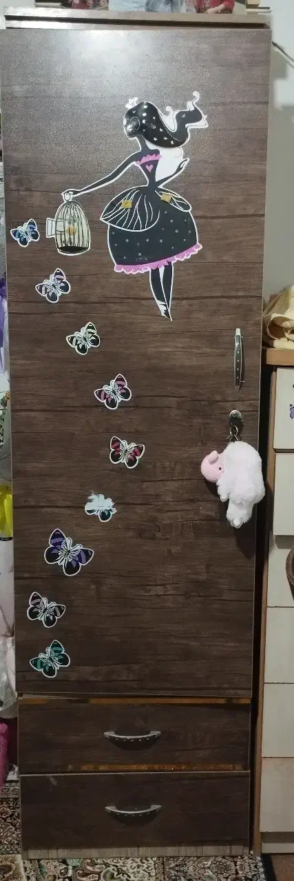 کمد لباس جنس mdf|جاکفشی، کمد، دراور|شاهینشهر, مخابرات (شهید بهشتی)|دیوار