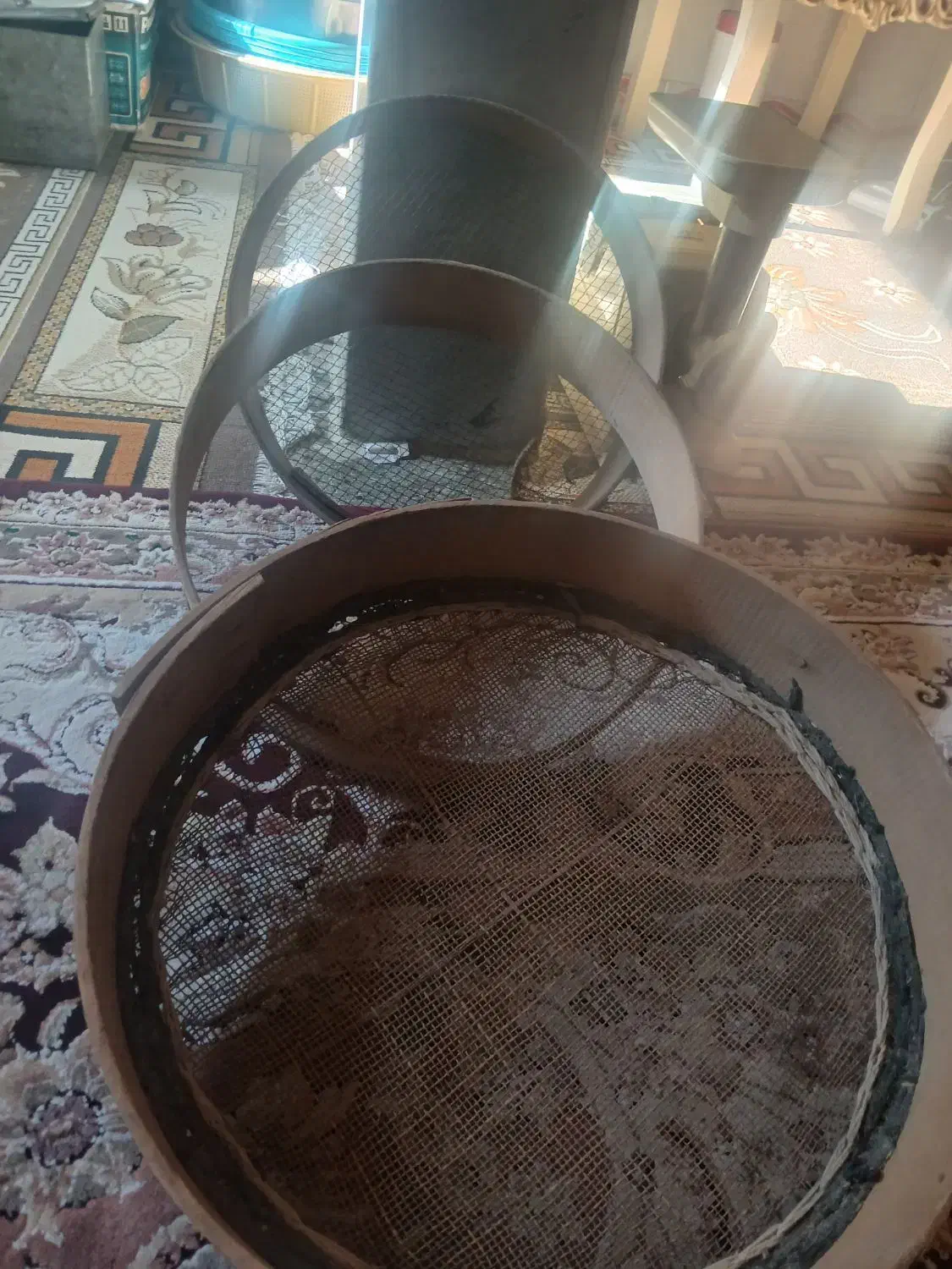 سبزی خرد کن دسته ی جارو برقی و مقداری وسیله|بوفه، ویترین، کنسول|بروجرد, |دیوار