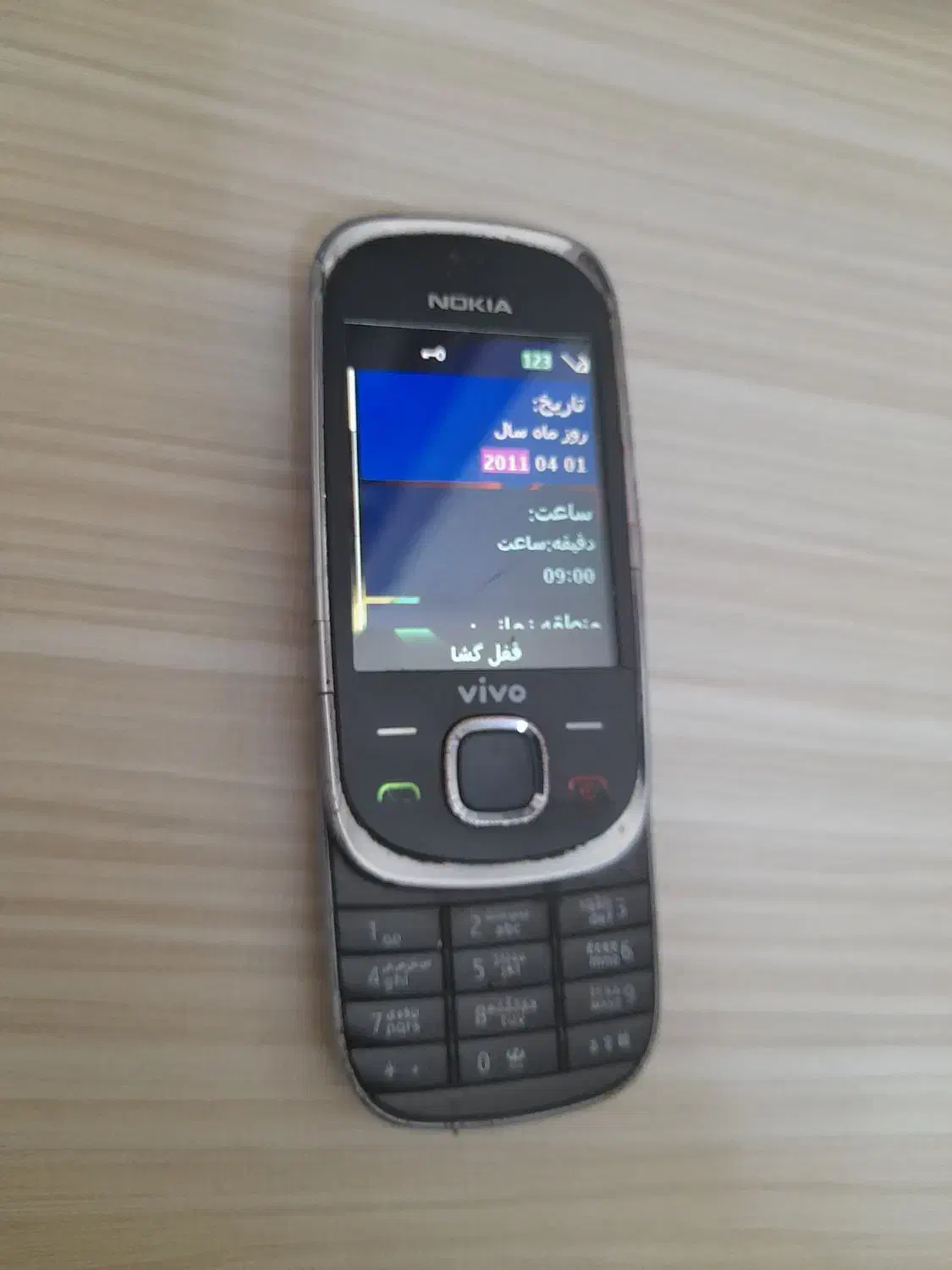 گوشی موبایل نوکیا کشویی دوربین دار صفحه رنگی|موبایل|تهران, سلیمانی|دیوار