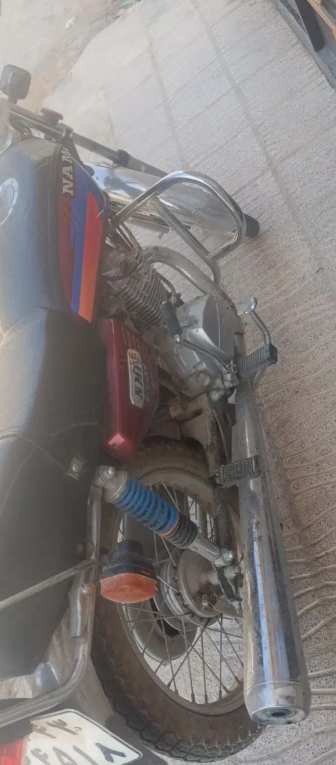 نامی ۱۲۵ مدل ۱۴۰۲|موتورسیکلت|مهریز, |دیوار