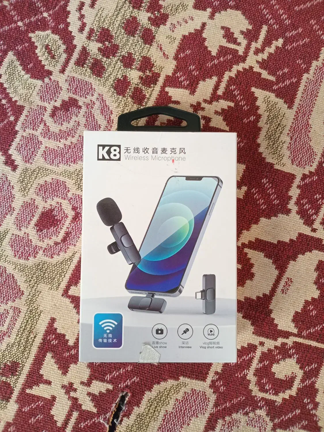 میکروفن یقه ای برند k8|لوازم جانبی موبایل و تبلت|سبزوار, امیر کبیر|دیوار