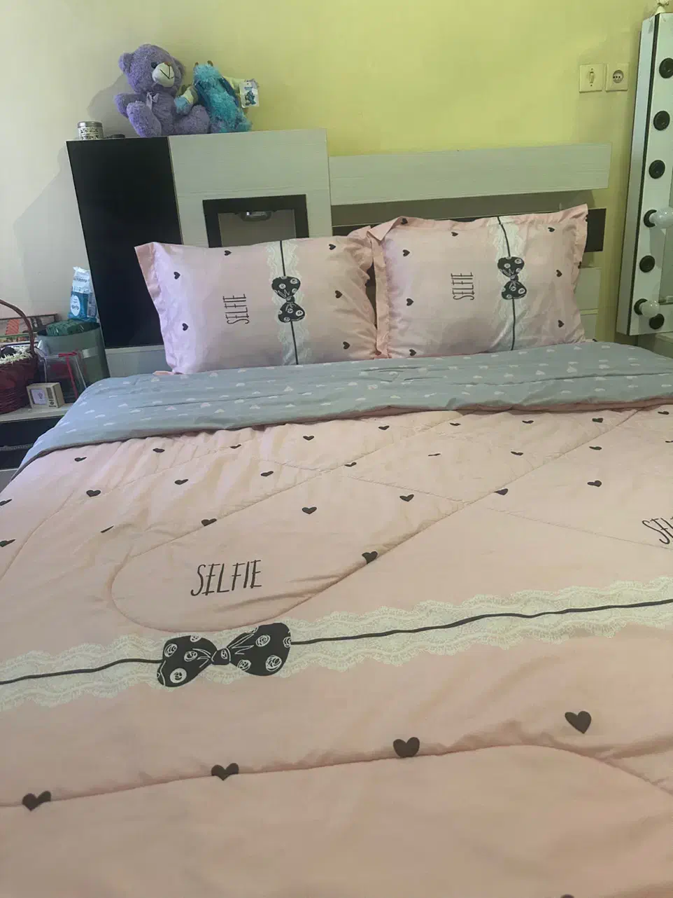 تخت دونفره باوسایل کامل|تخت و سرویس خواب|شهریار, شهریار|دیوار