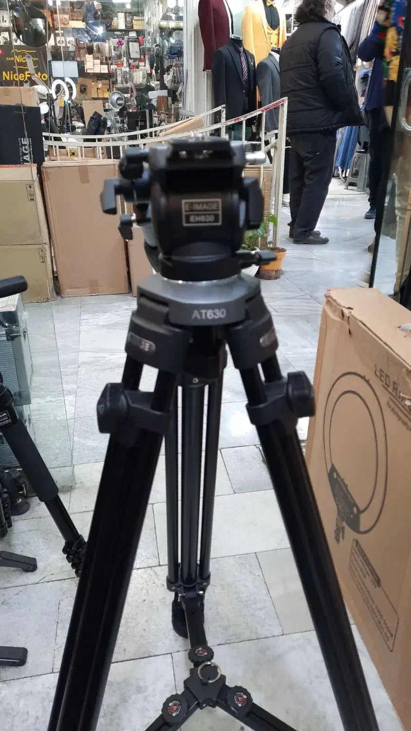 سه پایه فیلمبرداری E-IMAGE Ek 630|دوربین عکاسی و فیلمبرداری|تهران, پامنار|دیوار