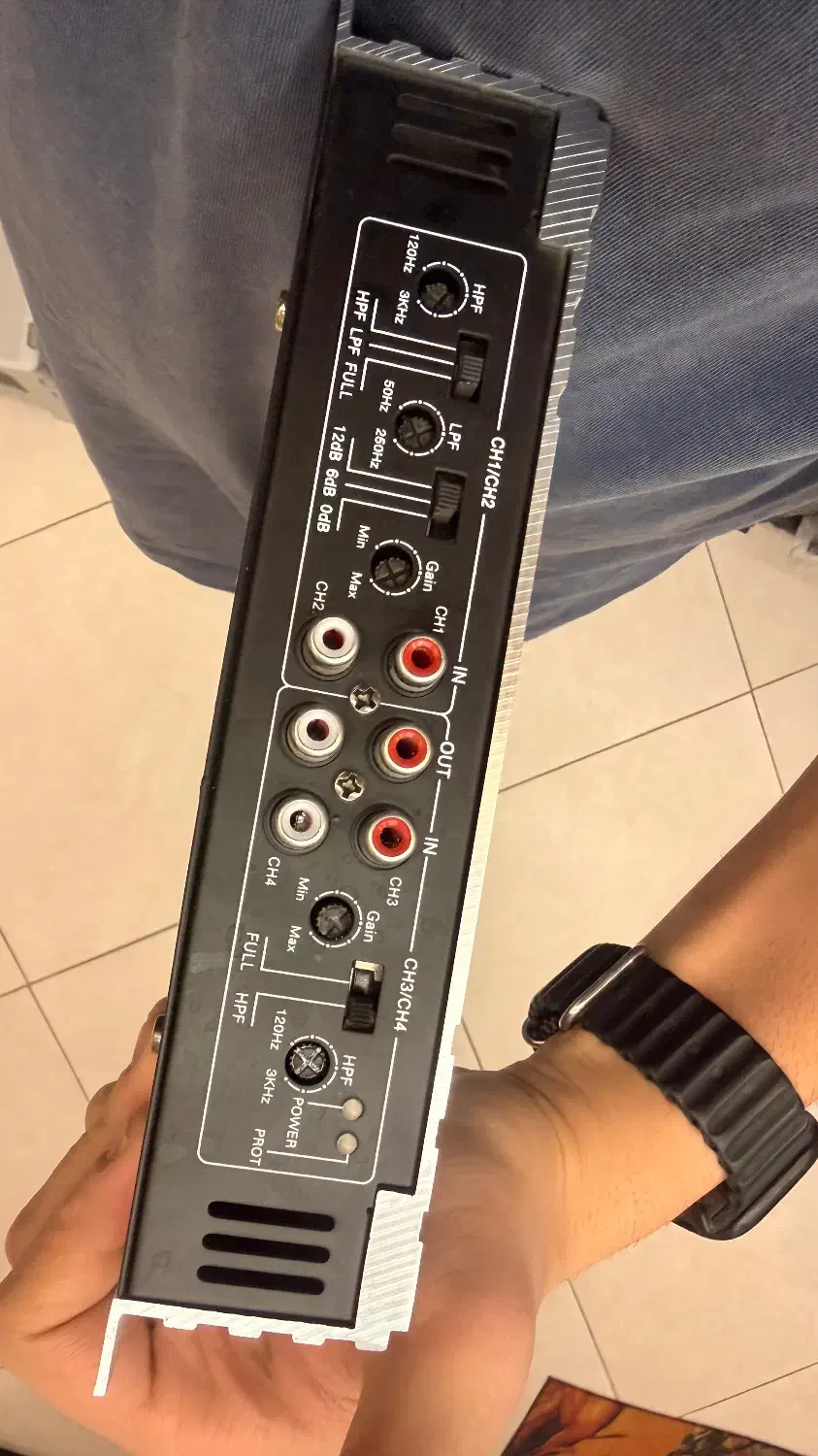 آمپیلی فایر ۴ کانال|سیستم صوتی خانگی|کرج, عظیمیه|دیوار