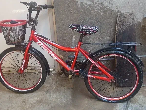 دو چرخه قرمز 20|دوچرخه، اسکیت، اسکوتر|مسجد سلیمان, |دیوار