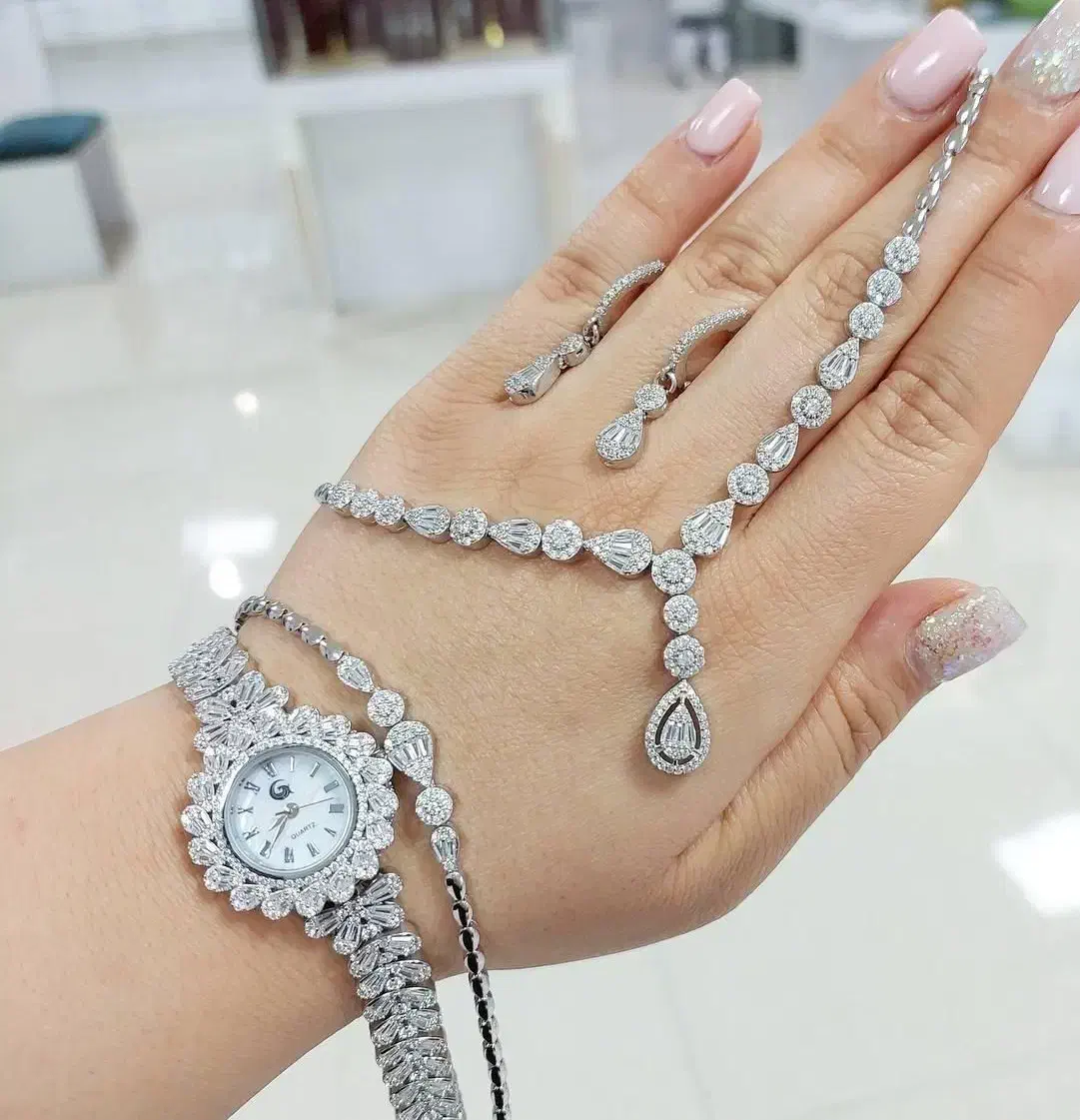 ساعت نقره سرویس نقره موتورRoyalاصل ژاپن ضد اب|بدلیجات|تبریز, |دیوار