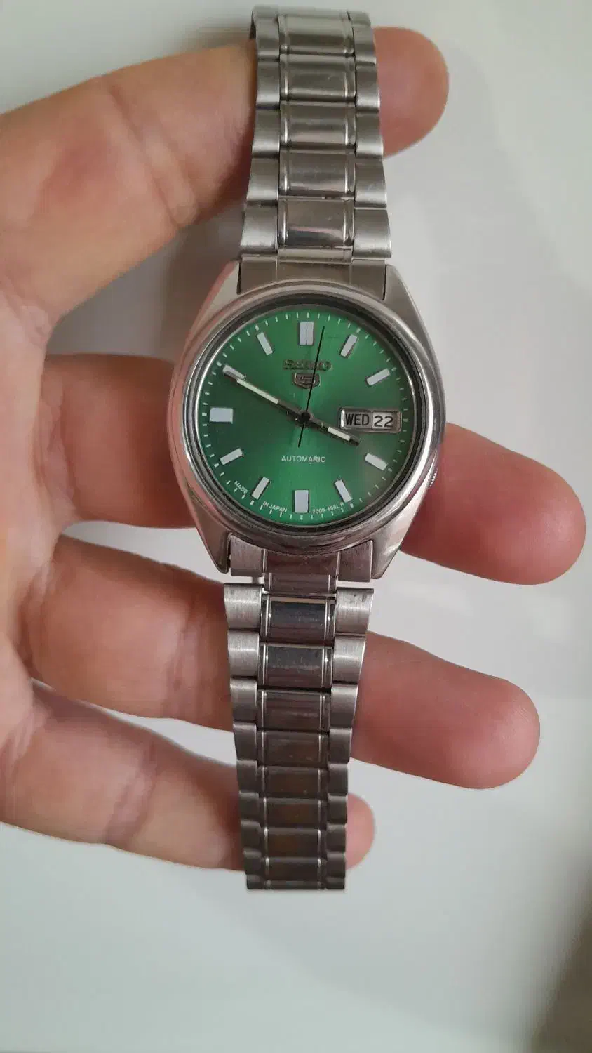 سیکو پنچ صفحه سبز اتوماتیک ژاپن انتیک|کلکسیون اشیاء عتیقه|اردبیل, |دیوار