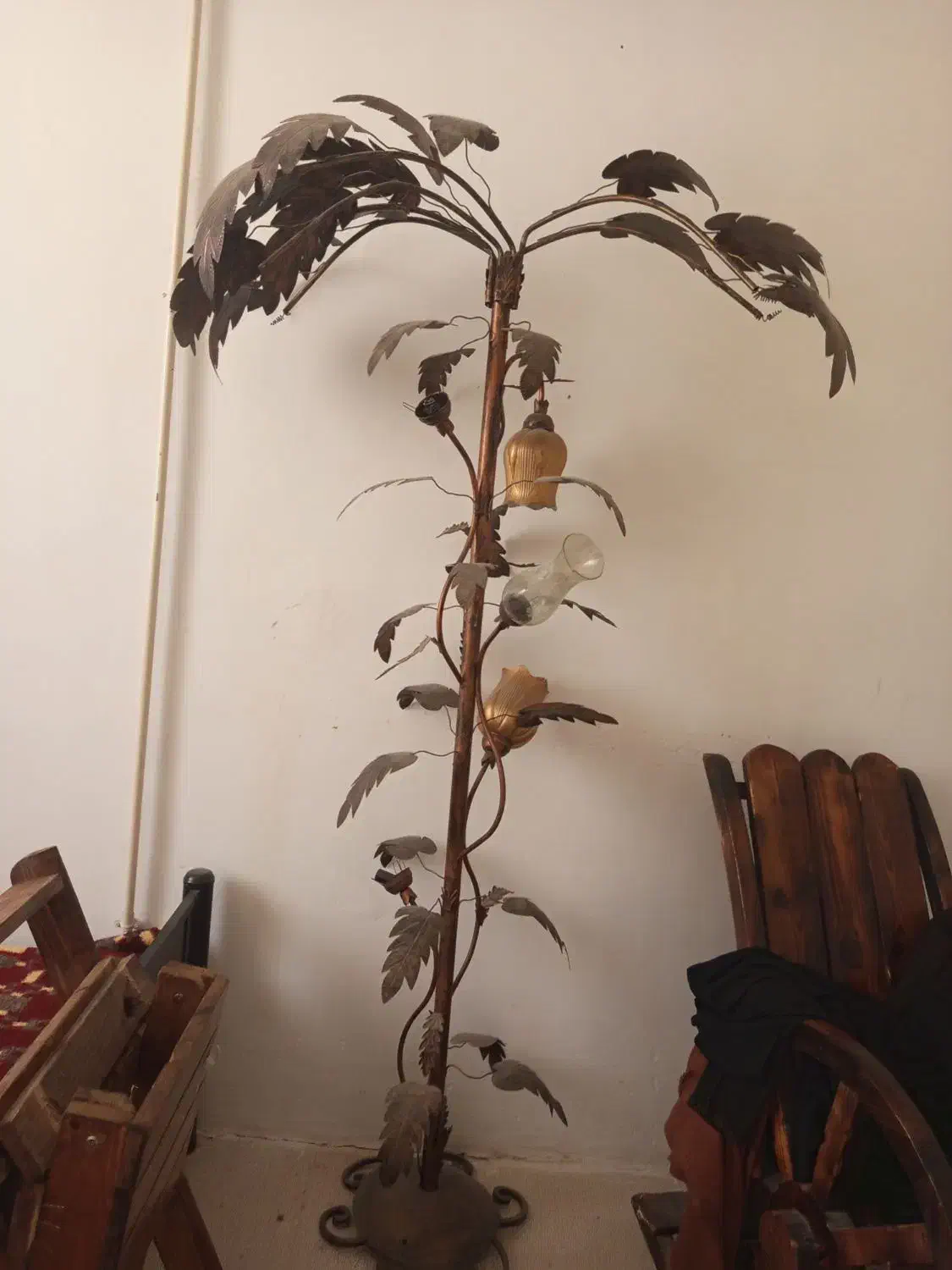 آباژور طرح نخل|چراغ خواب و آباژور|بروجرد, |دیوار