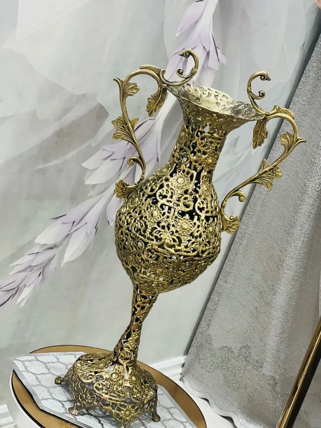 گلدان برنز نو|مجسمه، تندیس، ماکت|خوی, |دیوار