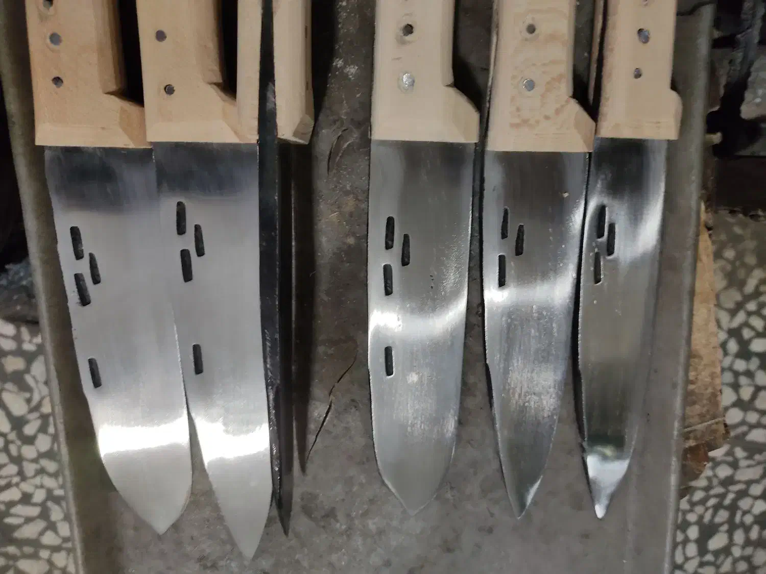 چاقو قصابی فولادی و سوهانی|ابزارآلات|نجفآباد, رجایی شمالی|دیوار