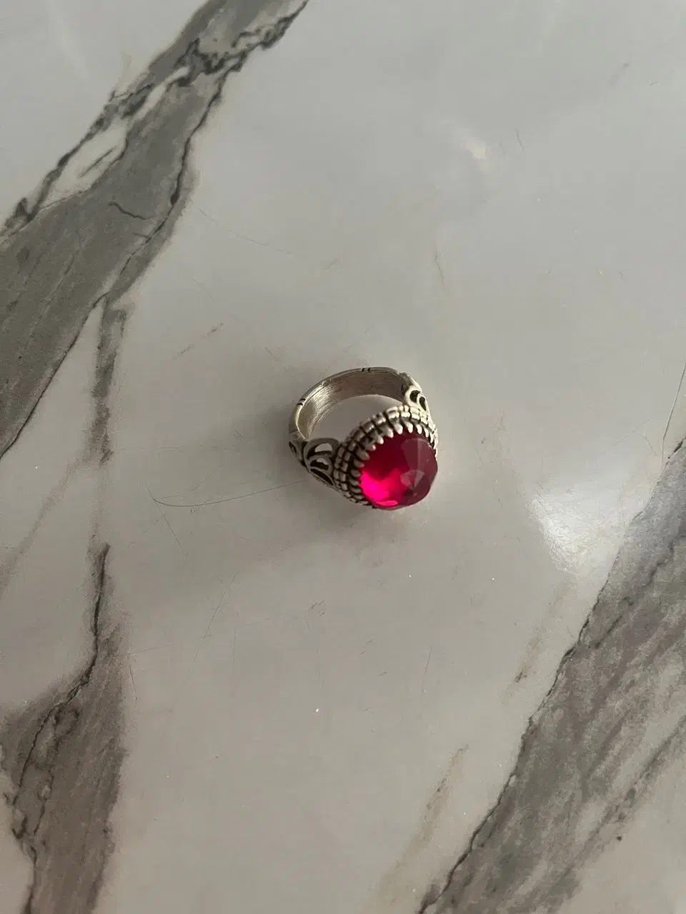 انگشتر نقره مردانه یاقوت|بدلیجات|پردیس, فاز ۱|دیوار