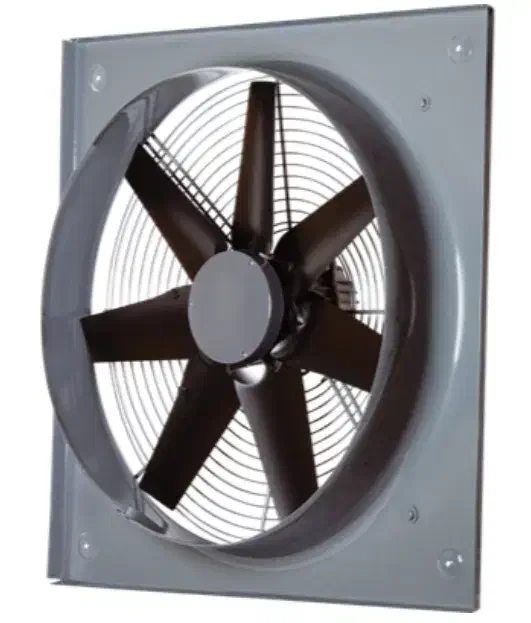 هواکش صنعتی دمنده|پنکه و تصفیه‌کنندهٔ هوا|سیرجان, |دیوار