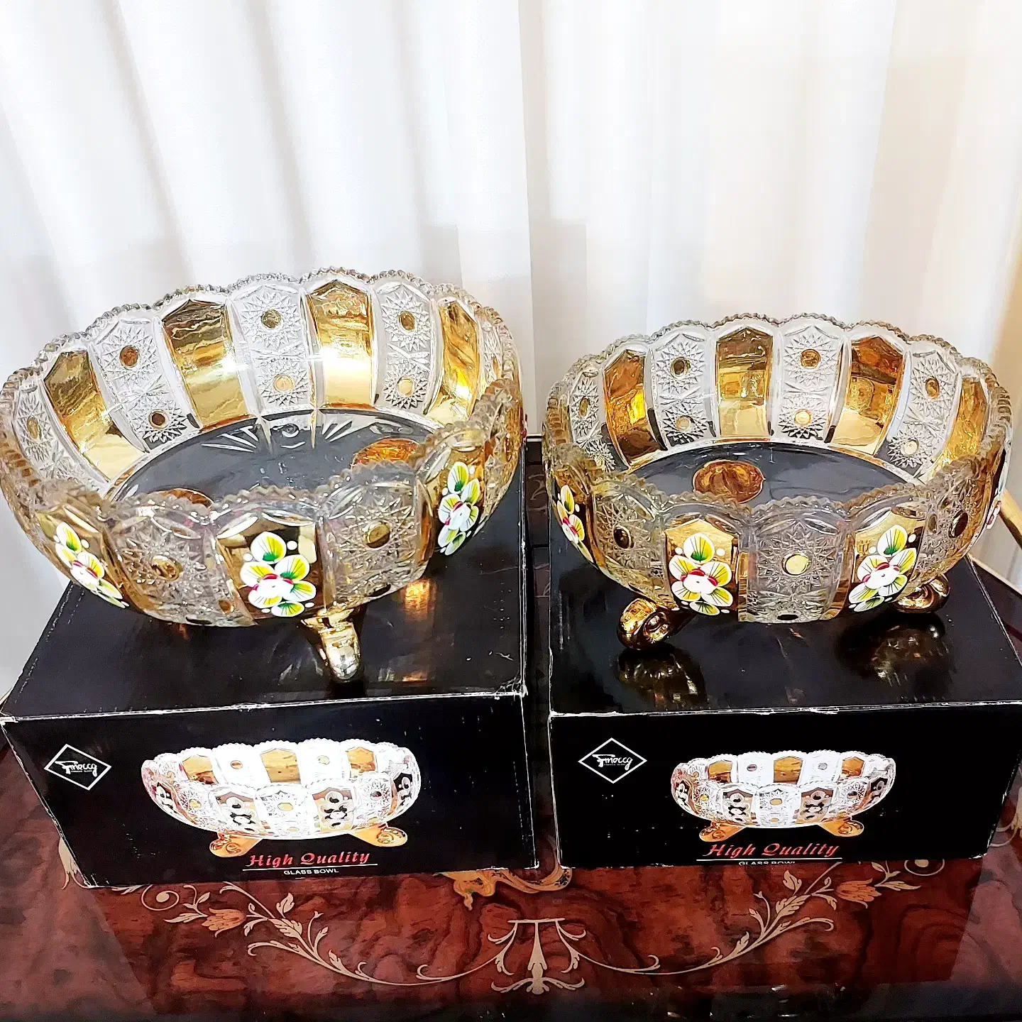 ست های کریستال اصل چک و والتر آلمان میوه خوری|ظروف سرو و پذیرایی|مشهد, احمدآباد|دیوار