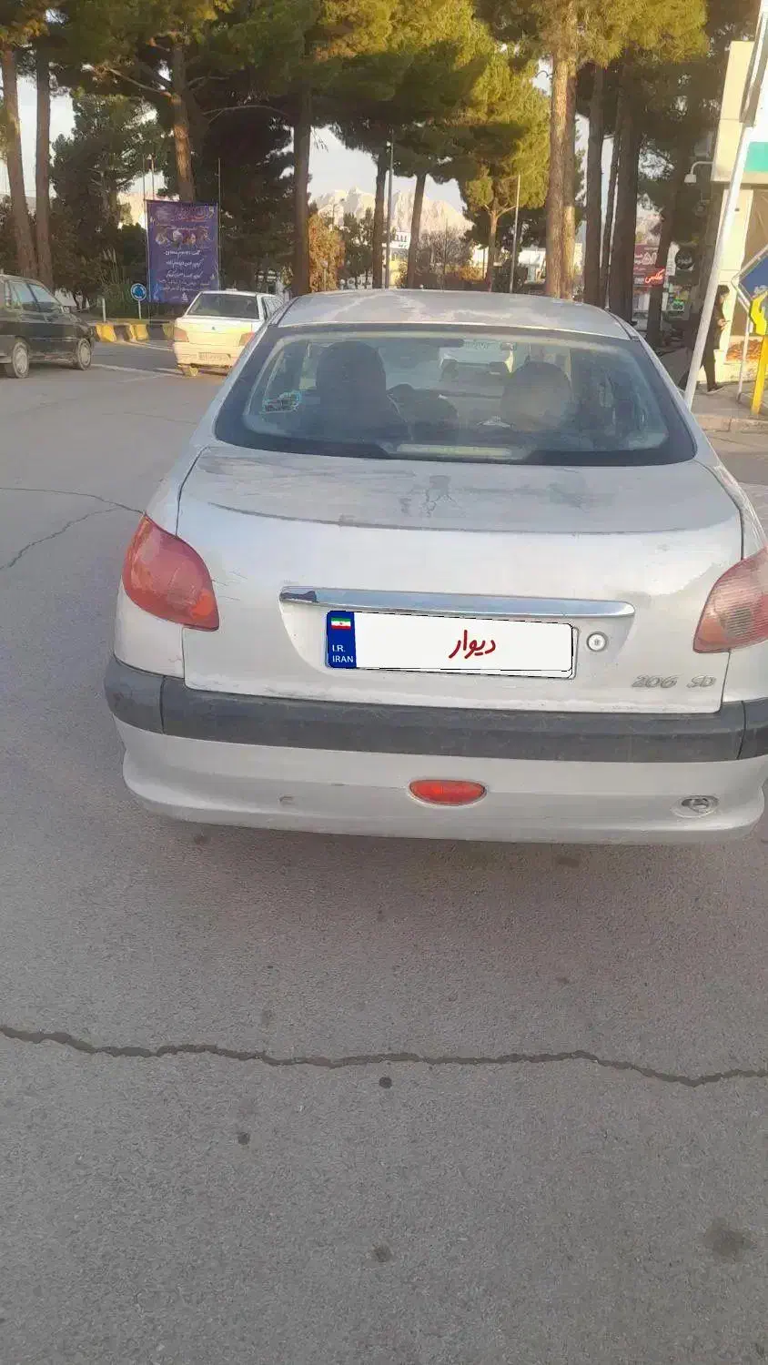 پژو ۲۰۶ اس دی مدل۸۷|خودرو سواری و وانت|قائن, |دیوار