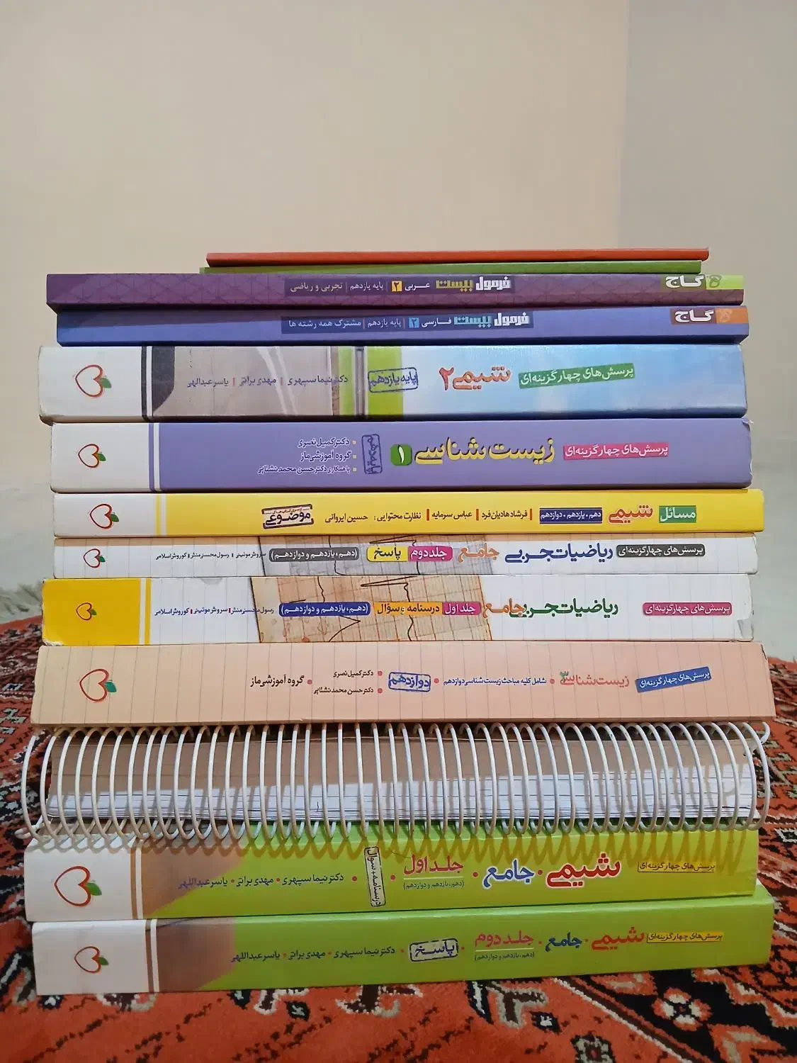 کتاب های تست کنکوری|کتاب و مجله آموزشی|رباطکریم, یقه|دیوار