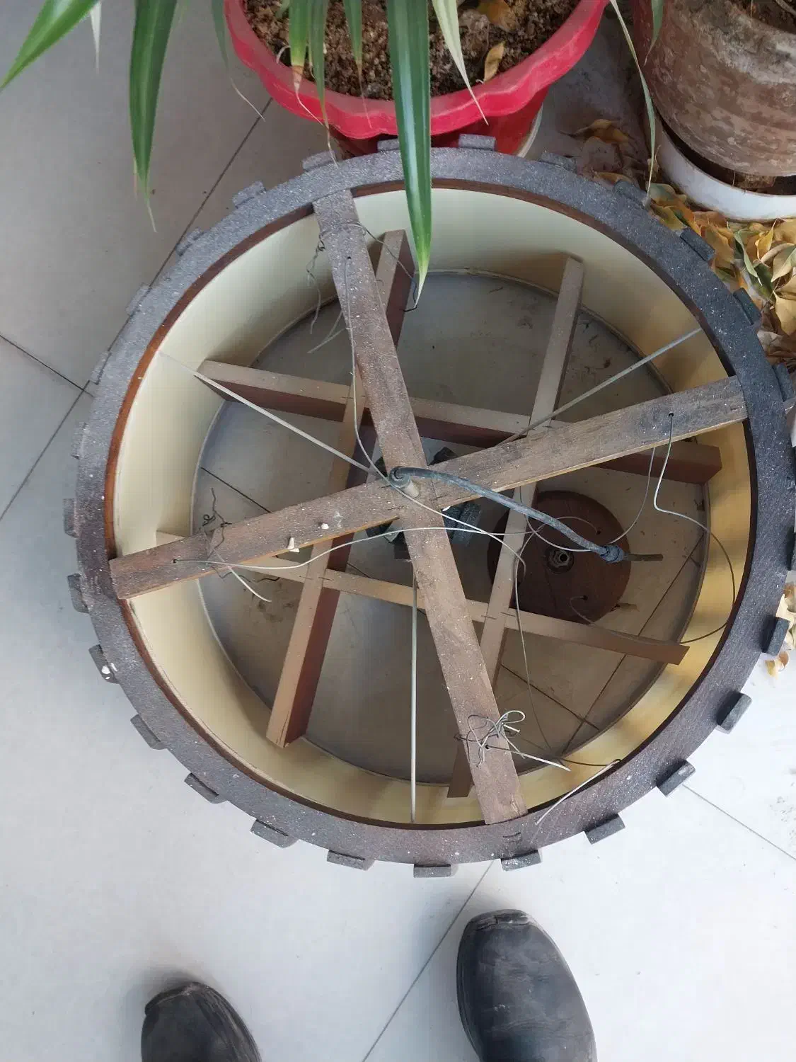 لوستر|لوستر و چراغ آویز|قم, بنیاد|دیوار