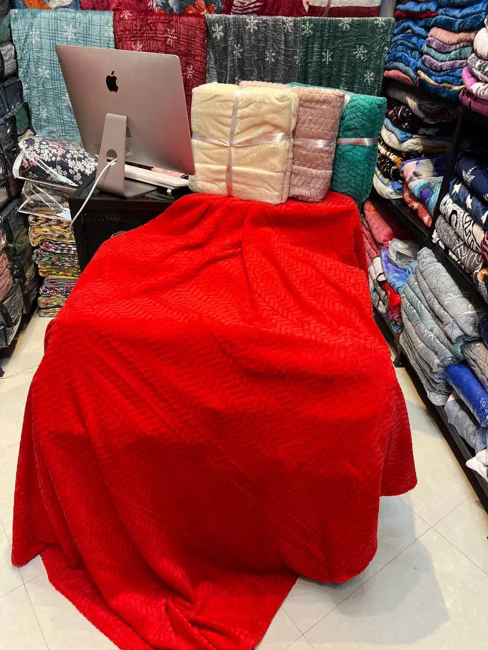 پتو یکنفره مدل صبا|رختخواب، بالش، پتو|مشهد, عیدگاه|دیوار